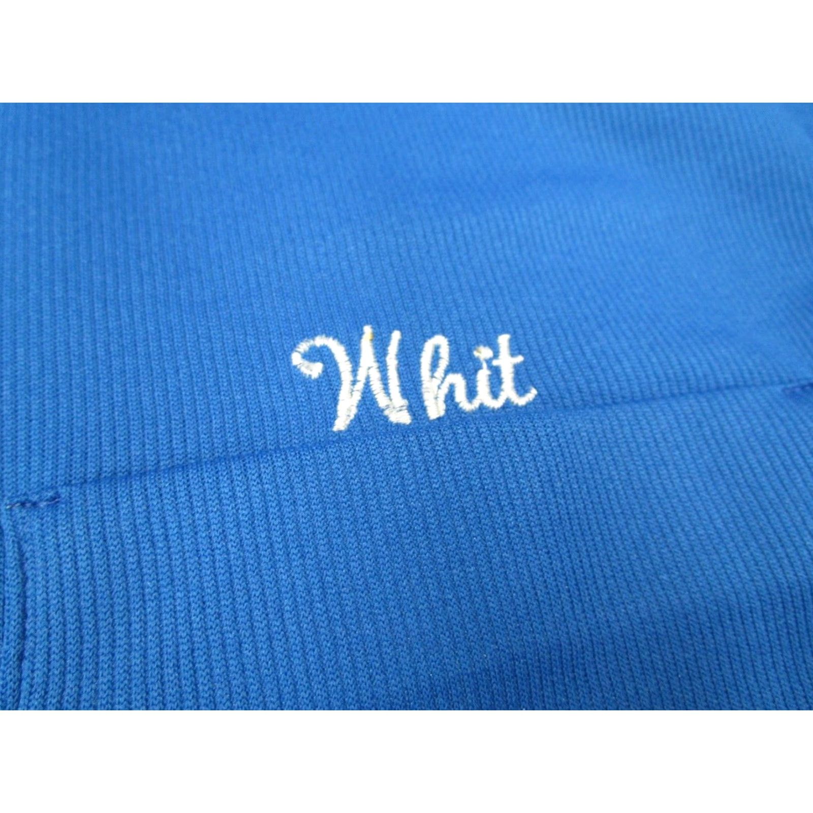Vintage VINTAGE Hilton Polo Shirt Men Medium Blue 1/2 Zip Tailored Classic 60s 70s 80s Festivals Hippie Sports Golf Men’s Tailored Blue Polo Shirt Size US M / EU 48-50 / 2 - 3 Thumbnail