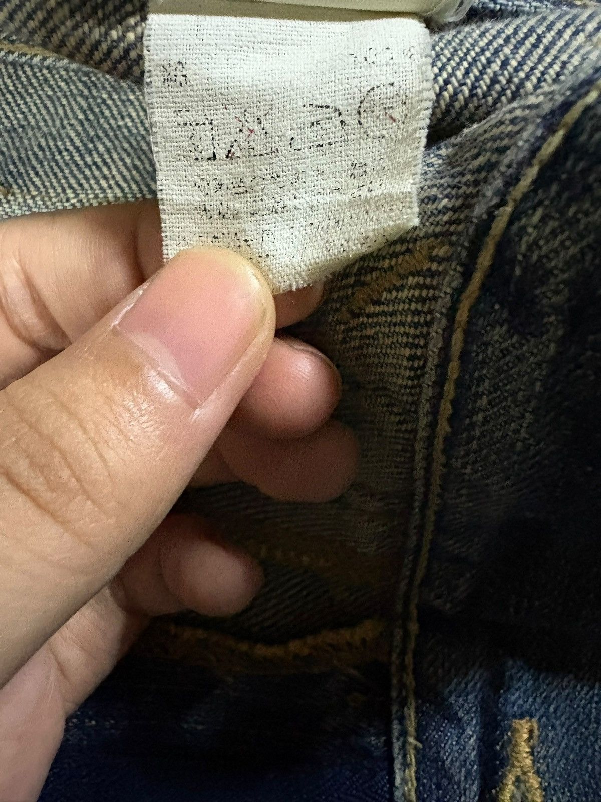 Gap Vintage Gap Army Baker Fatigue Mud Wash Distress Baggy Jeans Size US 38 / EU 54 - 12 Thumbnail