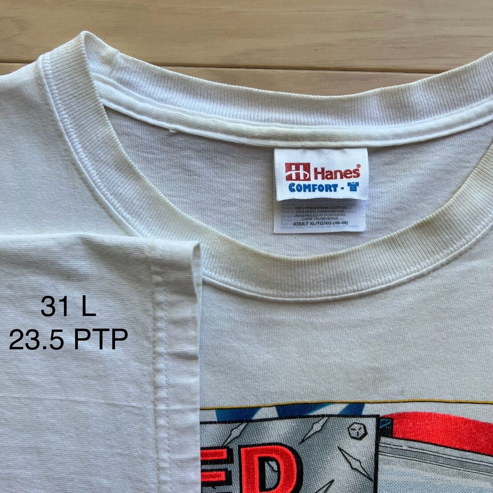 Vintage Vintage Outlaws Racing Shirt XL White 90s Pennzoil Eagle Size US XL / EU 56 / 4 - 5 Thumbnail