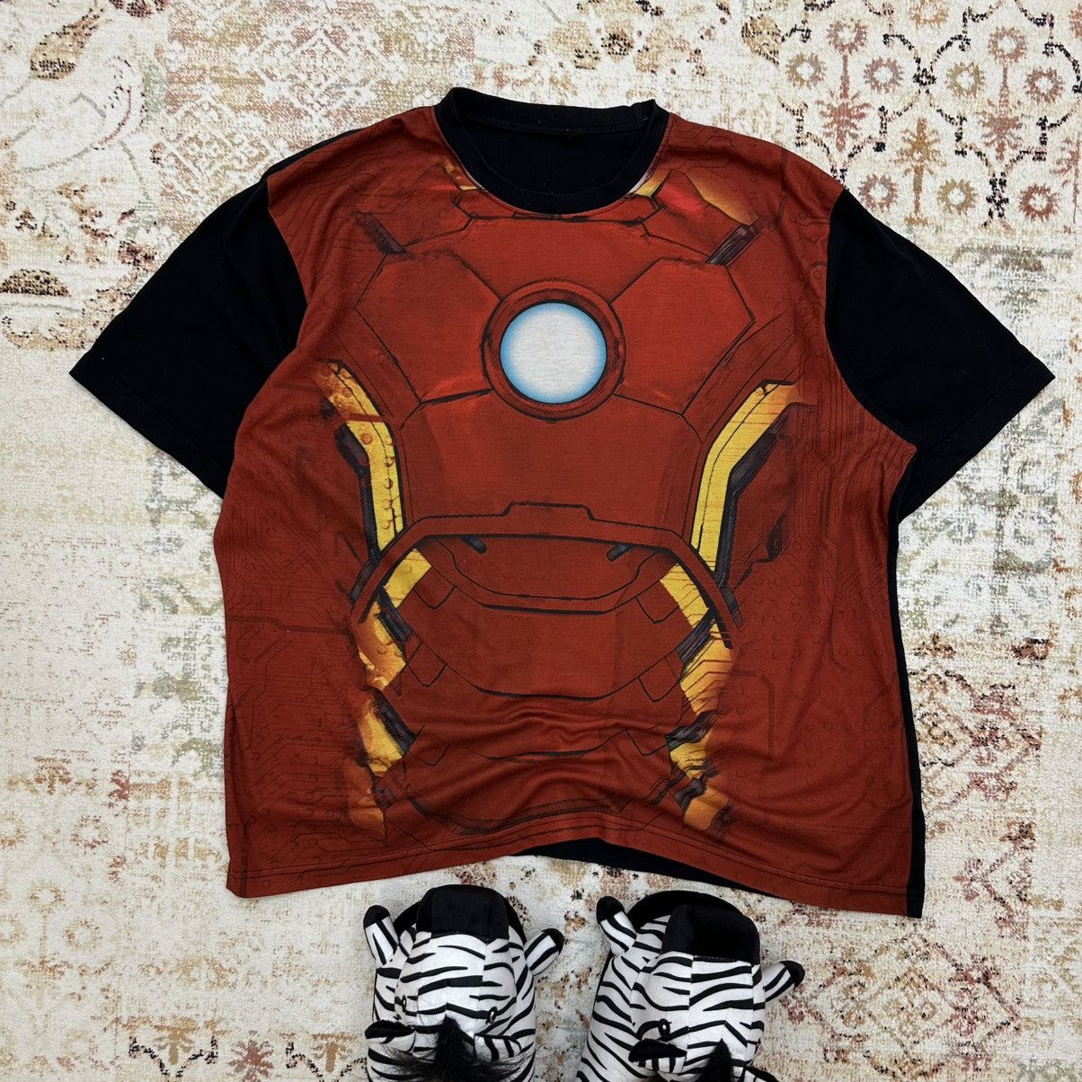 Marvel Comics × Vintage Vintage Iron Man T-shirts Overprint Marvel DC Adult Size US XL / EU 56 / 4 - 1 Thumbnail