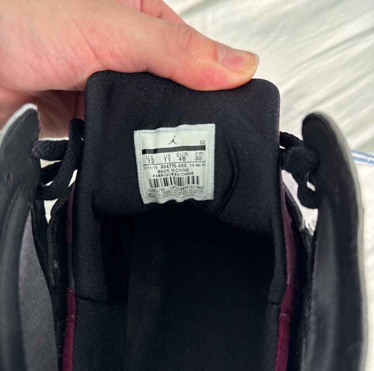 Jordan Brand Jordan 7’s Bordeaux’s Size US 12 / EU 45 - 7 Thumbnail