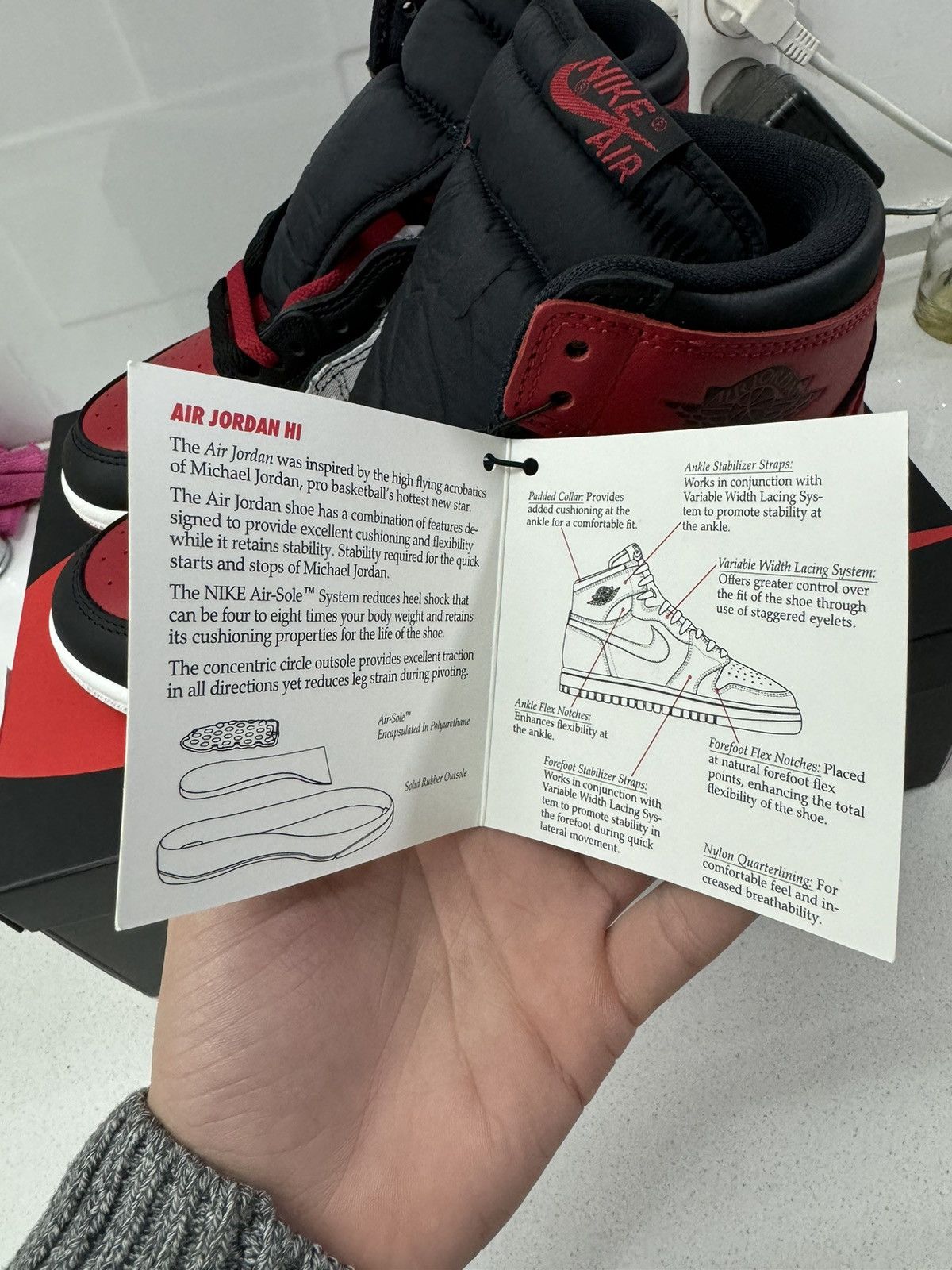 Jordan Brand Jordan 1 Retro High ‘85 OG Bred (2025) Size US 8 / EU 41 - 9 Thumbnail