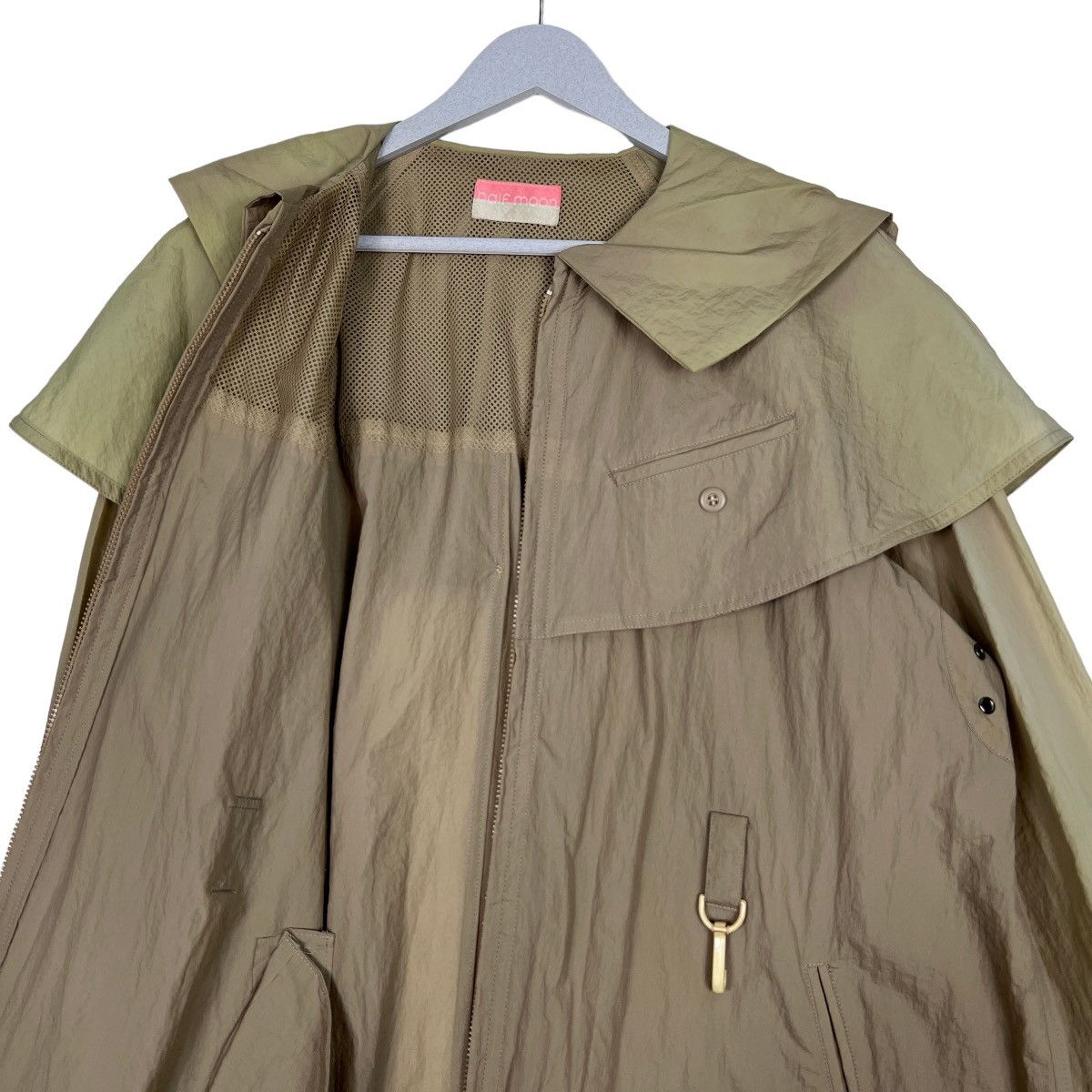 Designer HALF MOON BY TAKEO KIKUCHI NYLON WINDCOAT Size US M / EU 48-50 / 2 - 11 Thumbnail