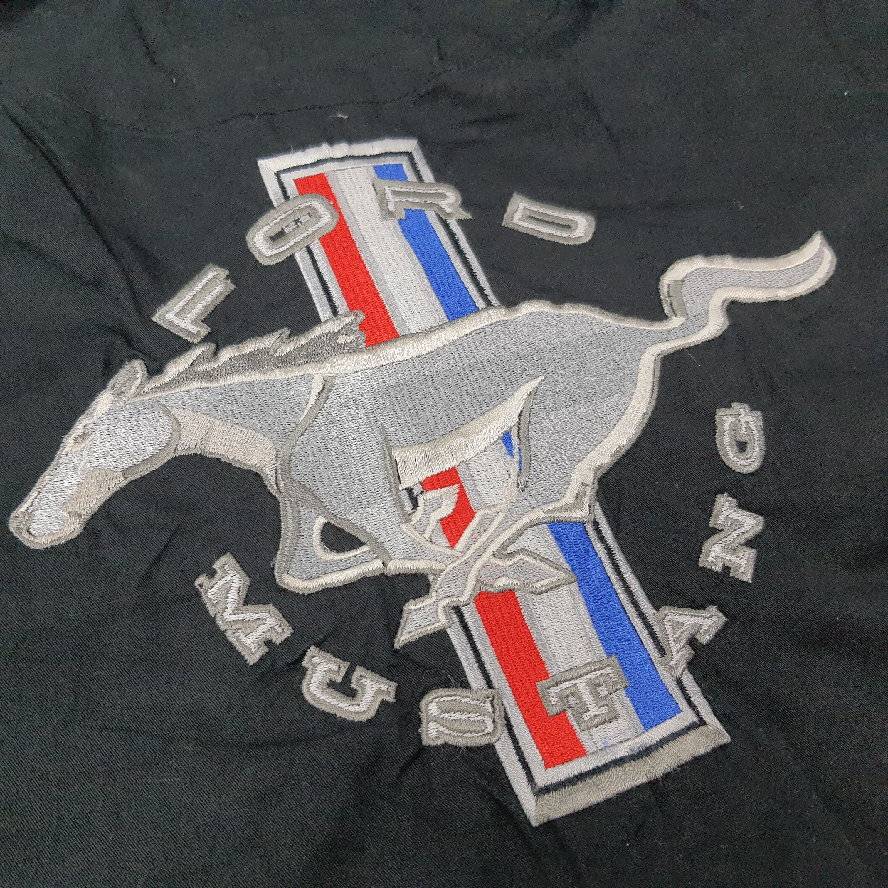 Ford Vintage Ford Mustang Embroidery Logo Work Shirt C267N11 Size US L / EU 52-54 / 3 - 2 Thumbnail