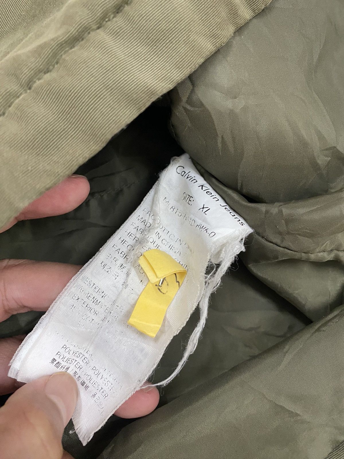 Calvin Klein CALVIN KLEIN CK MILITARY PARKA ARMY WINTER LGB JACKET Size US L / EU 52-54 / 3 - 8 Thumbnail