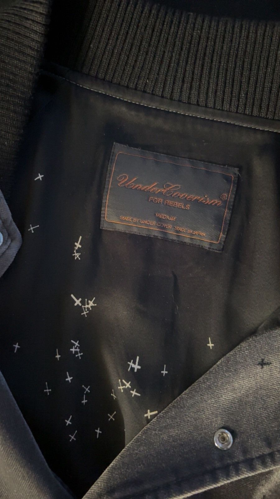 Undercover Undercover AW02 Witches Cell Division “Crosses” bomber Size US M / EU 48-50 / 2 - 4 Thumbnail