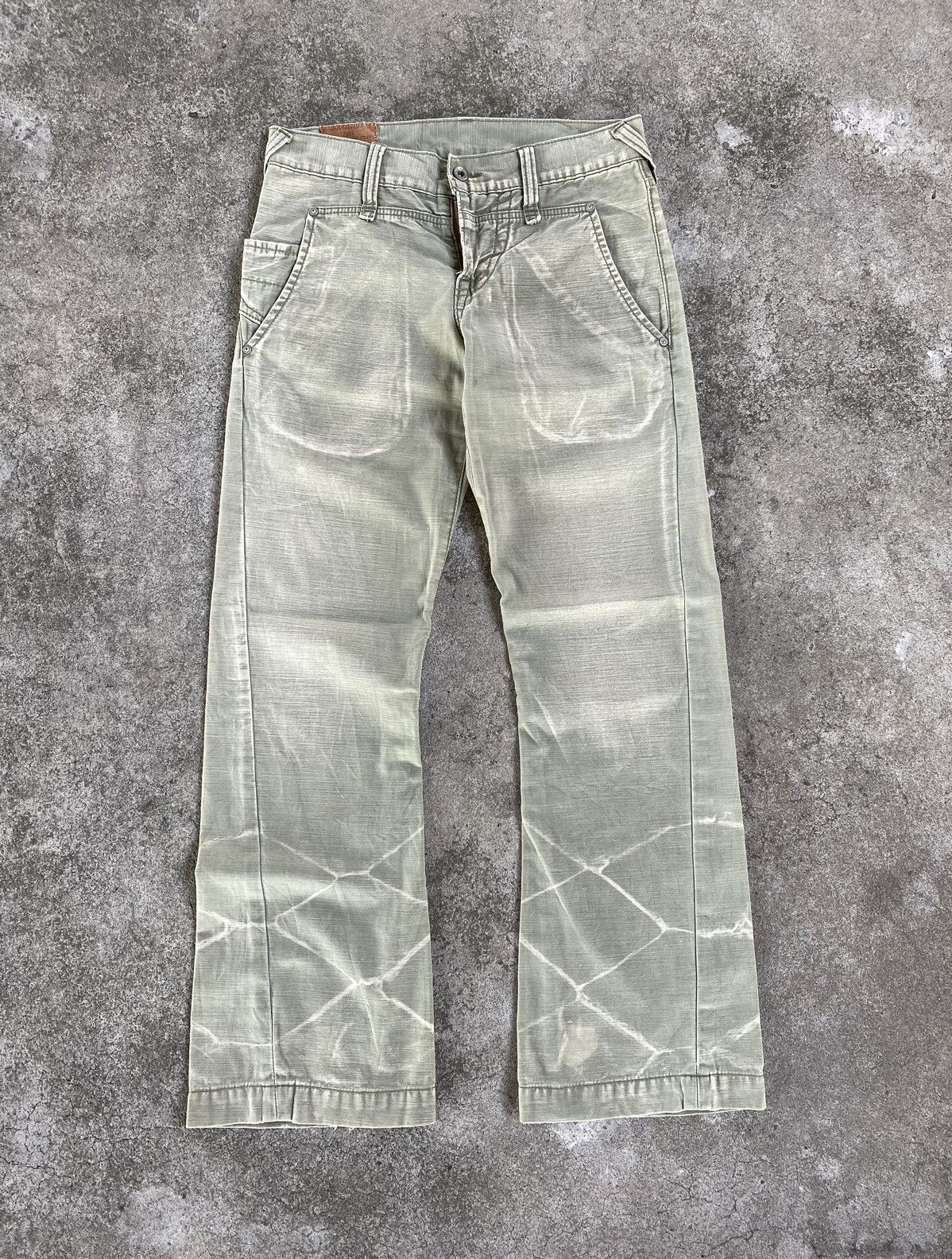 If Six Was Nine × Japanese Brand × Le Grande Bleu (L.G.B.) Medical+Branch Japanese Flare Pants Size US 30 / EU 46 - 2 Thumbnail