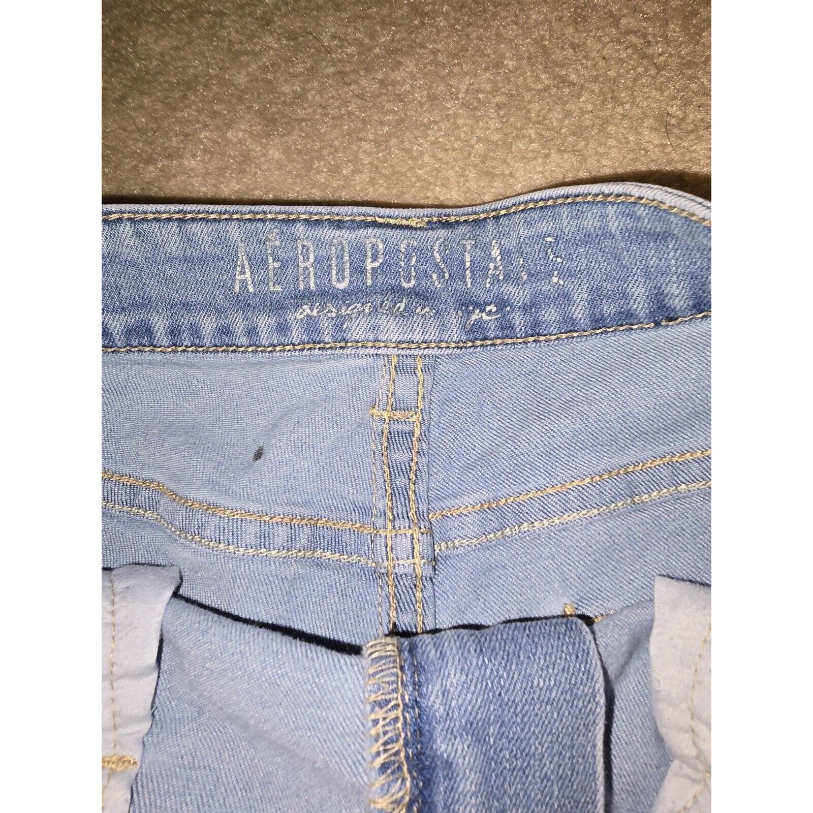 Aeropostale Aeropostale Shorts Womens Size 2 Distressed Low rise Denim Size 26" / US 2 / IT 38 - 5 Thumbnail