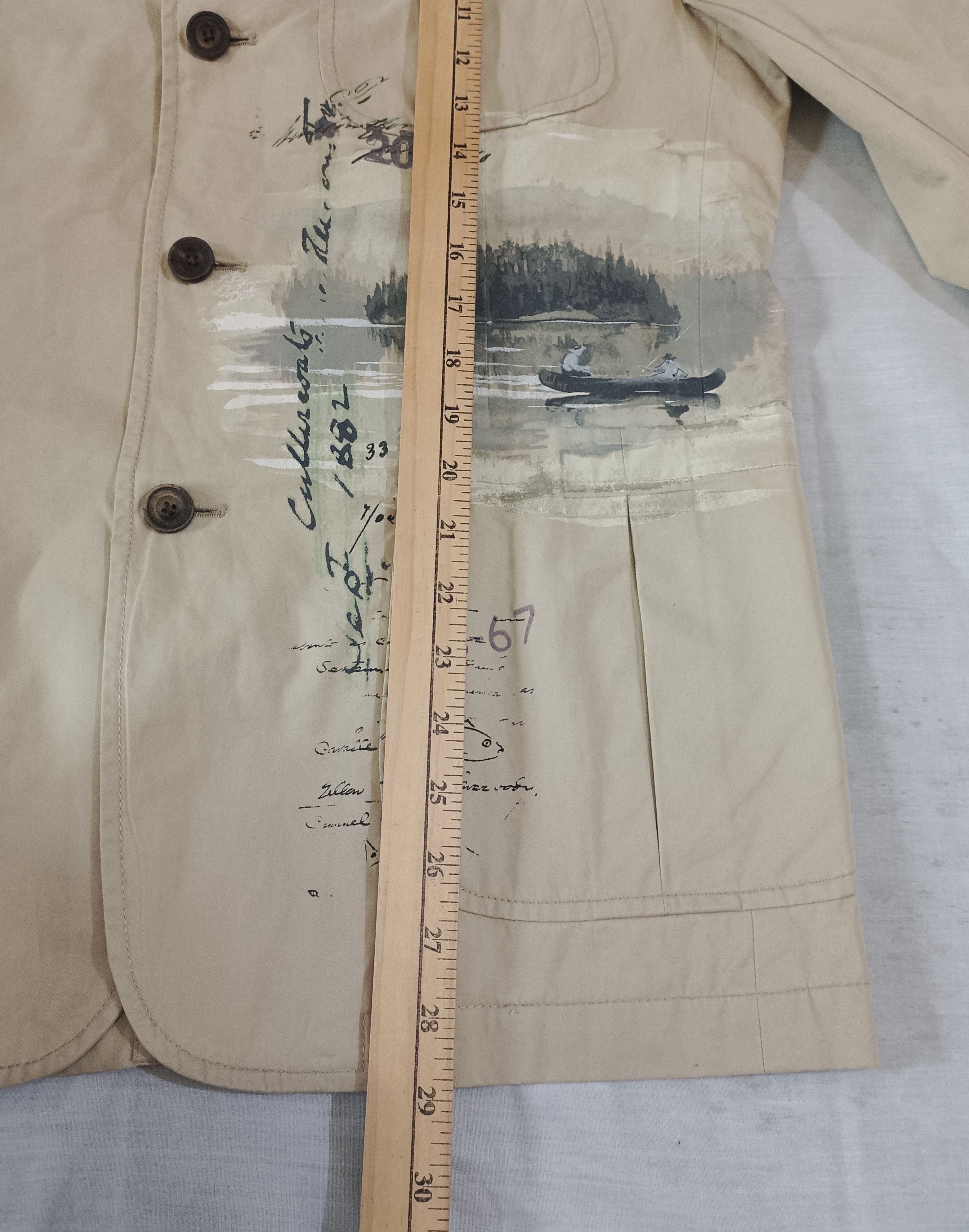 Polo Ralph Lauren Polo Ralph Lauren Lake Trapper Painted Blazer Jacket Size US L / EU 52-54 / 3 - 9 Thumbnail