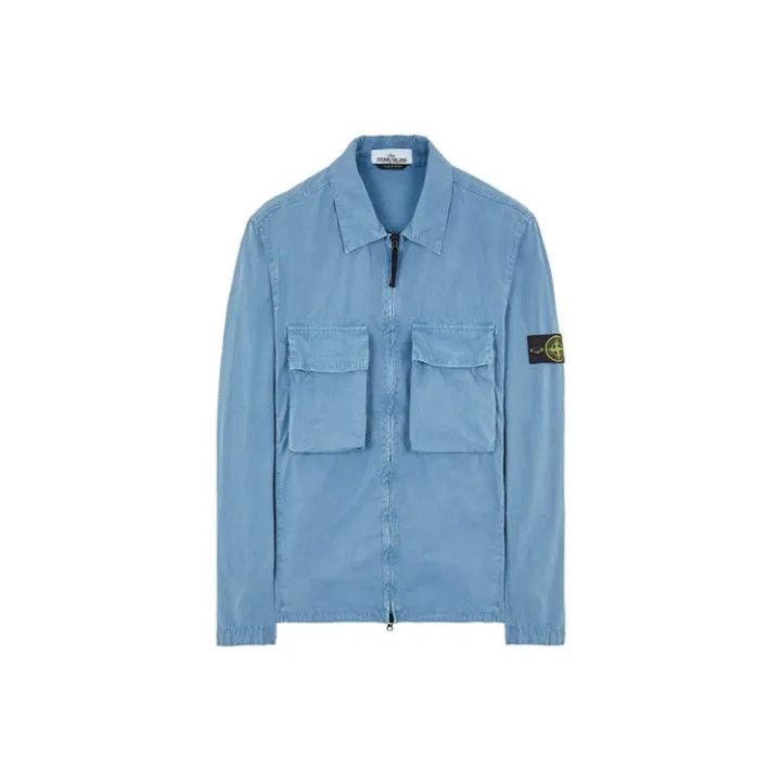 Stone Island Stone Island Washed Long Sleeve Jacket Size US M / EU 48-50 / 2 - 1 Thumbnail
