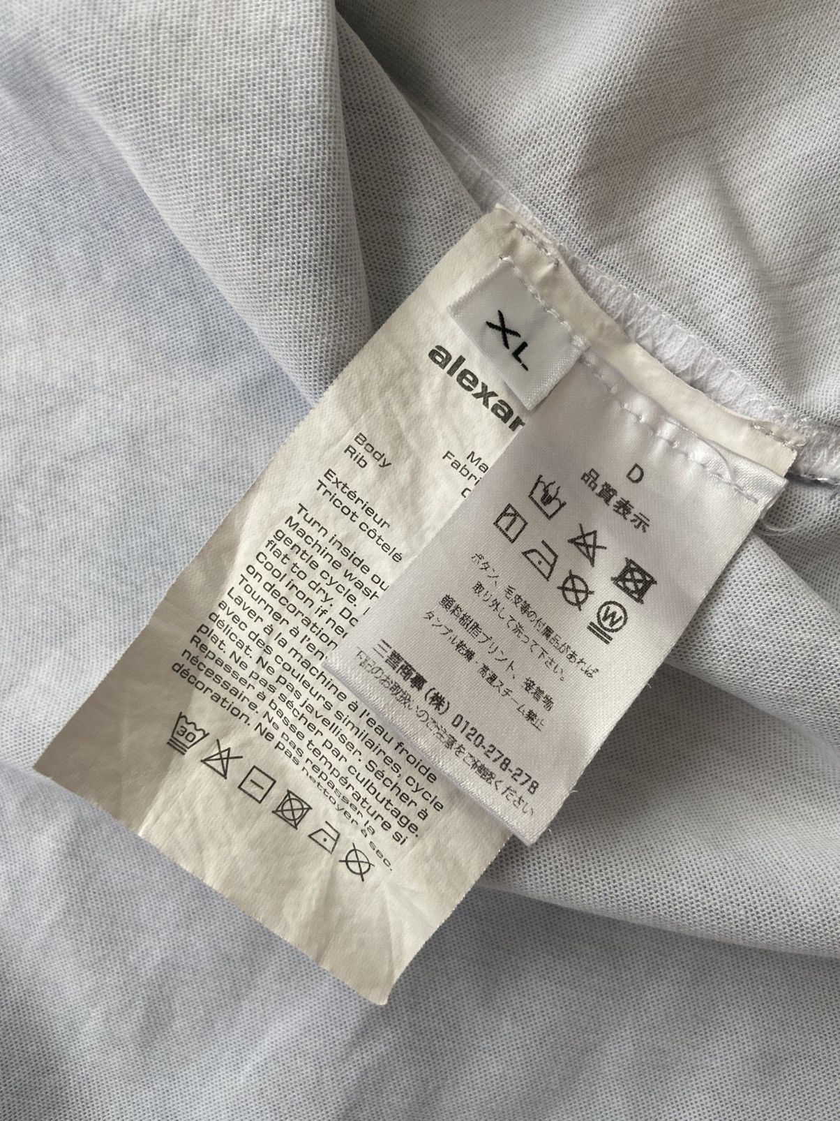 Alexander Wang Alexander Wang Blue Glow Puff T-Shirt Size US XL / EU 56 / 4 - 6 Thumbnail
