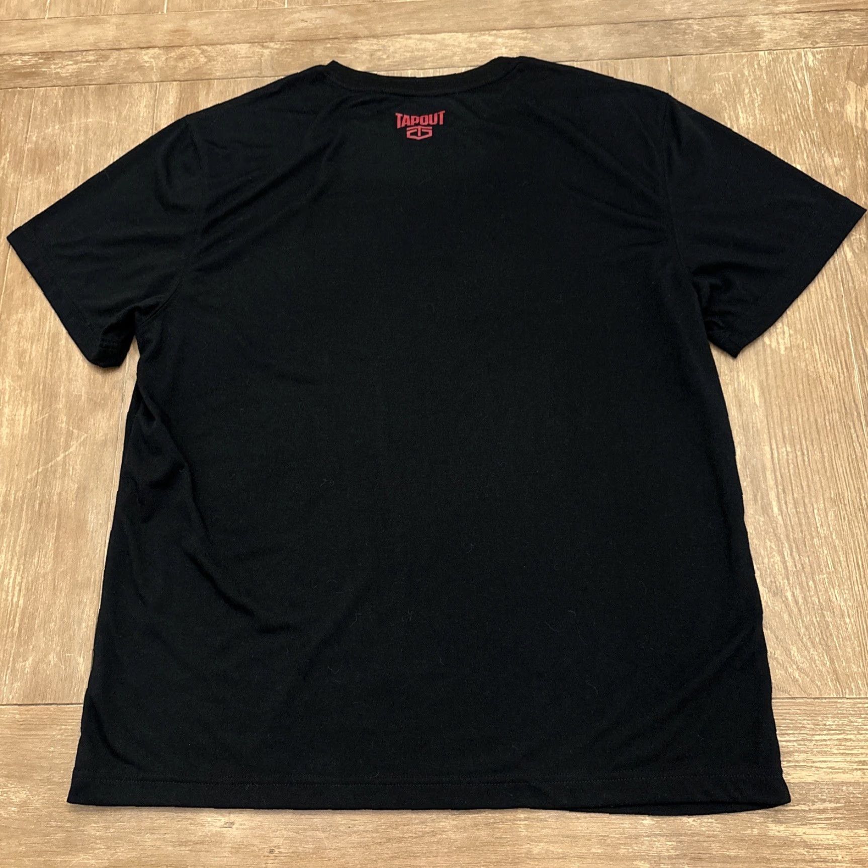 Tapout VINTAGE? No — Tapout T Shirt Men L Black Never Give Up Short Sleeve MMA 2016 Shirt Men Black L Fall Summer 2016 MMA Tapout Tee Size US L / EU 52-54 / 3 - 4 Thumbnail
