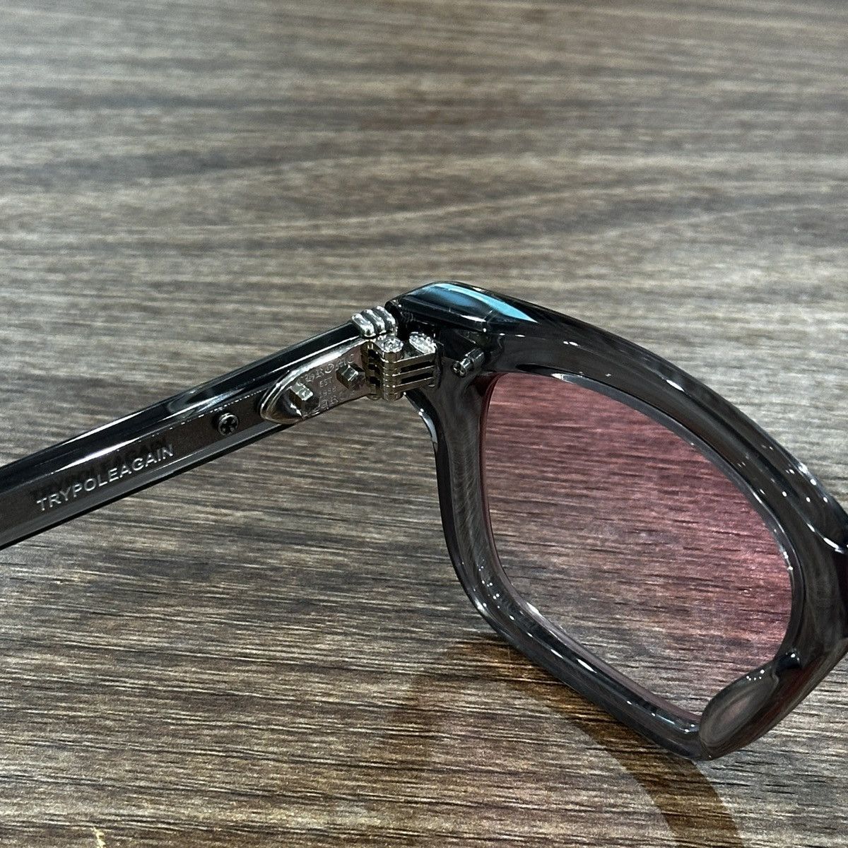 Chrome Hearts CHROME HEARTS TRYPOLEAGAIN SUNGLASSES Size ONE SIZE - 8 Thumbnail
