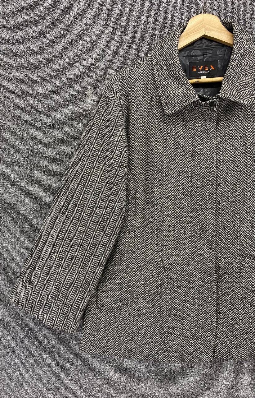 Krizia Uomo Vintage Krizia Uomo Evex Wool Jacket Size M / US 6-8 / IT 42-44 - 3 Thumbnail
