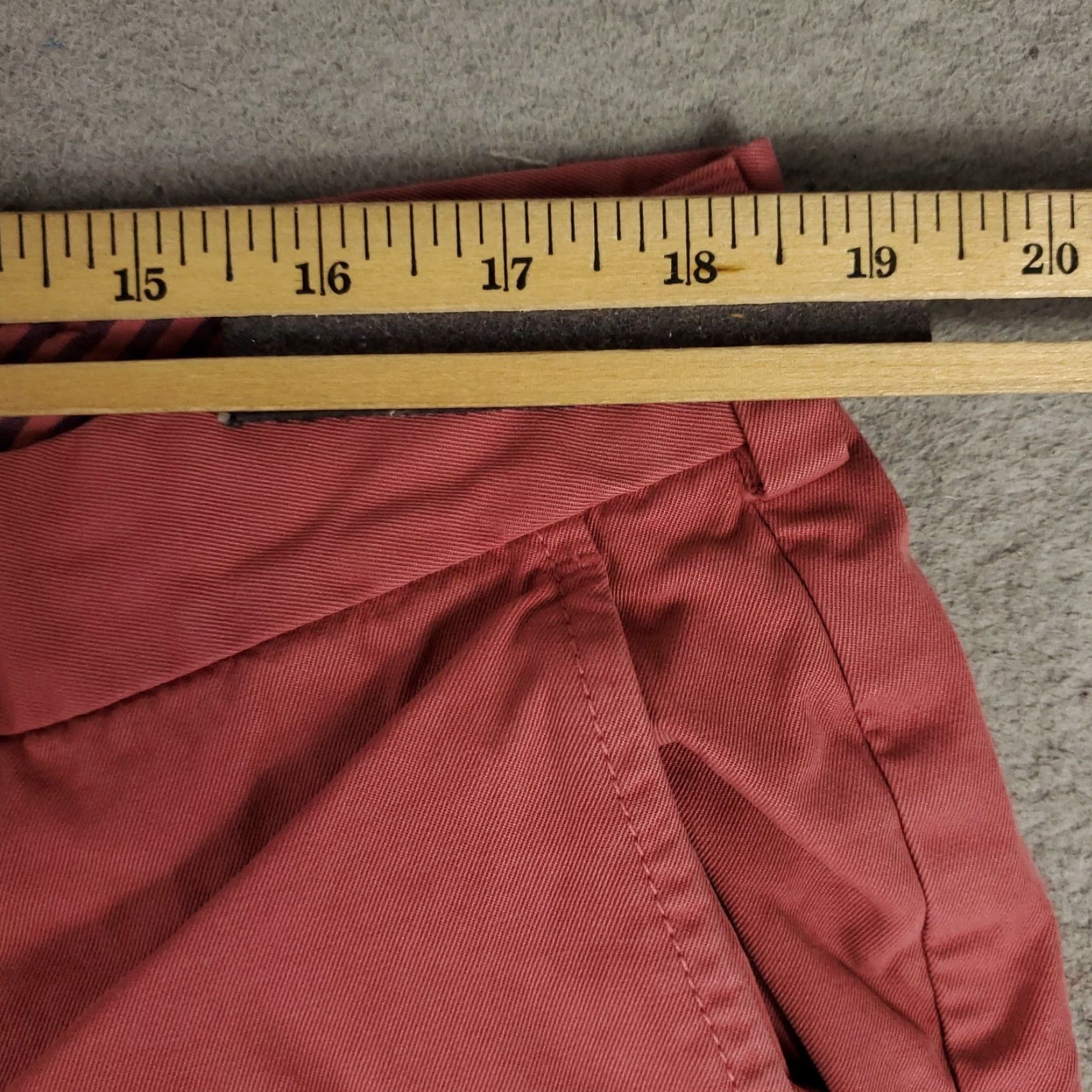 Brooks Brothers VINTAGE? No, Brooks Brothers Shorts Men 38 Red Flat Front Chino Slash Pockets Cotton Men's Swim Casual Business - Regular 38 Red Mens Size US 38 / EU 54 - 4 Thumbnail