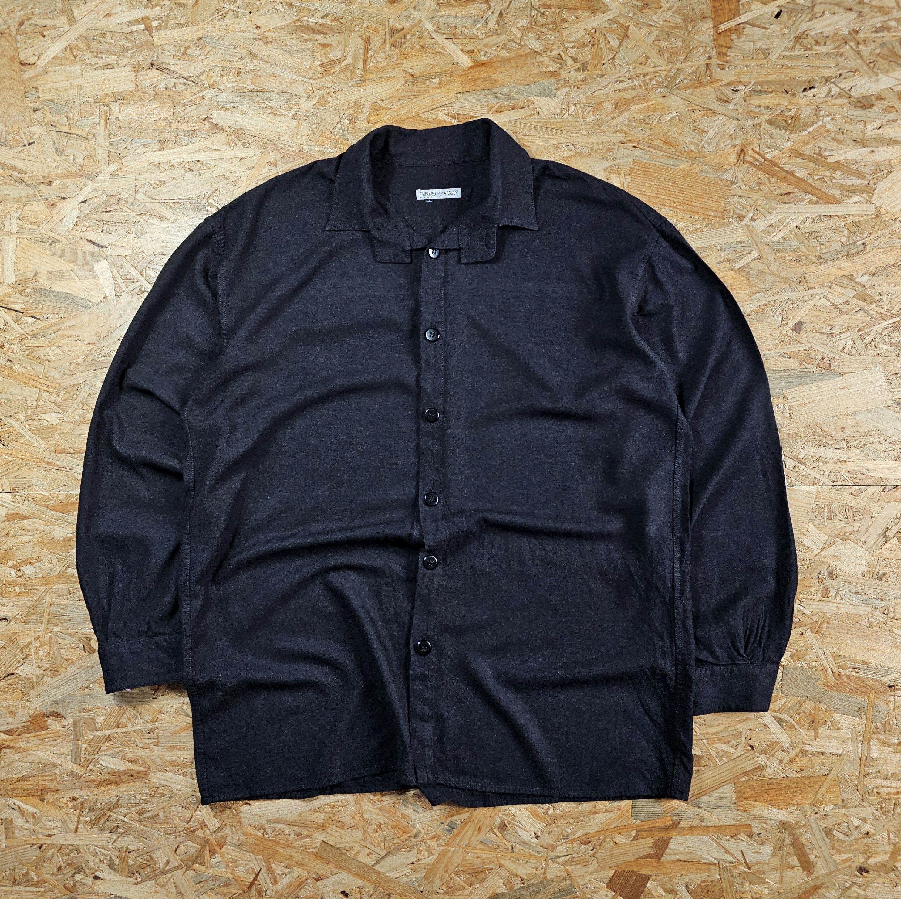 EMPORIO ARMANI DESIGNER BASIC SHIRT VINTAGE 80S ARCHIVE