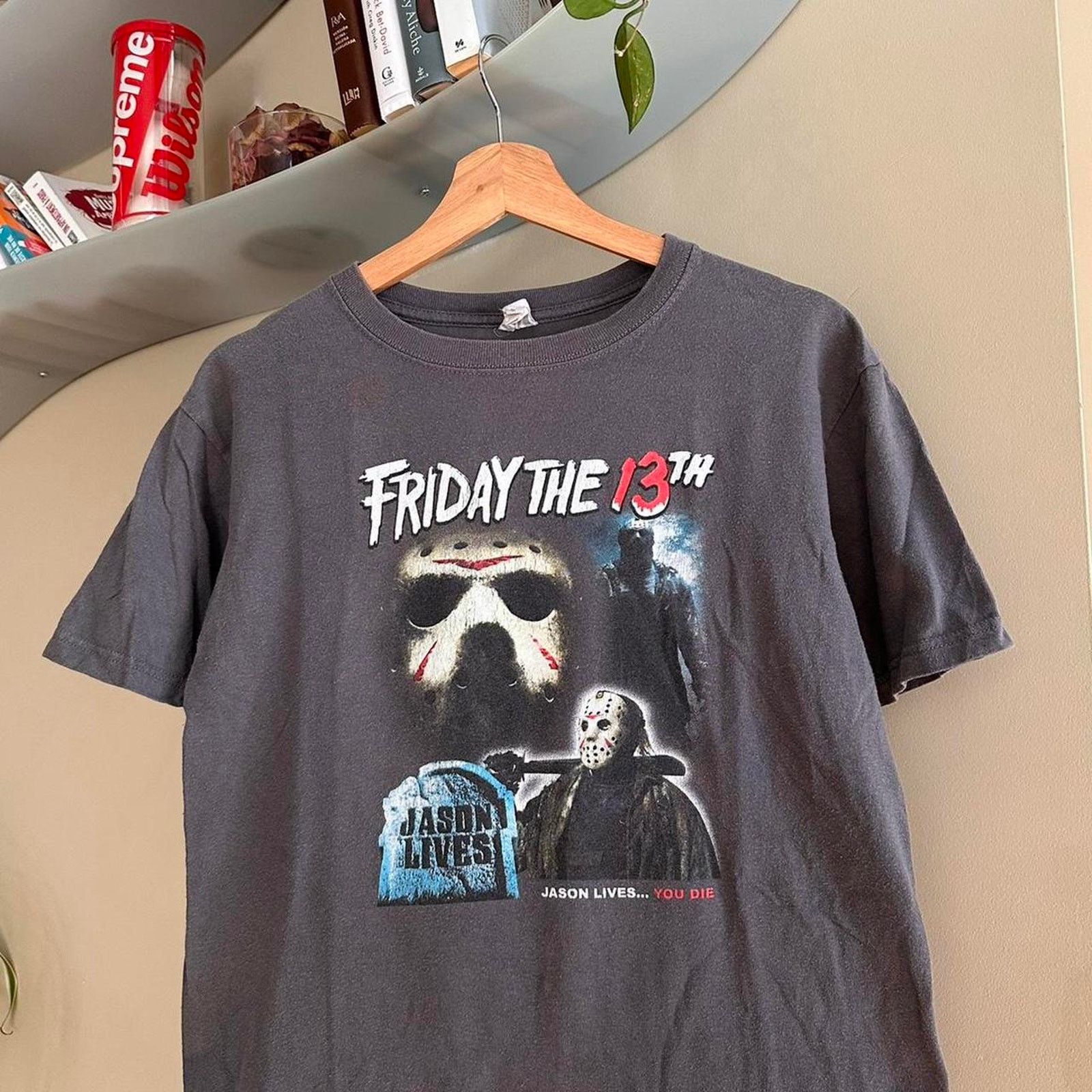 Anvil × Vintage Vintage Y2K Friday The 13th Movie Shirt Size US S / EU 44-46 / 1 - 2 Thumbnail