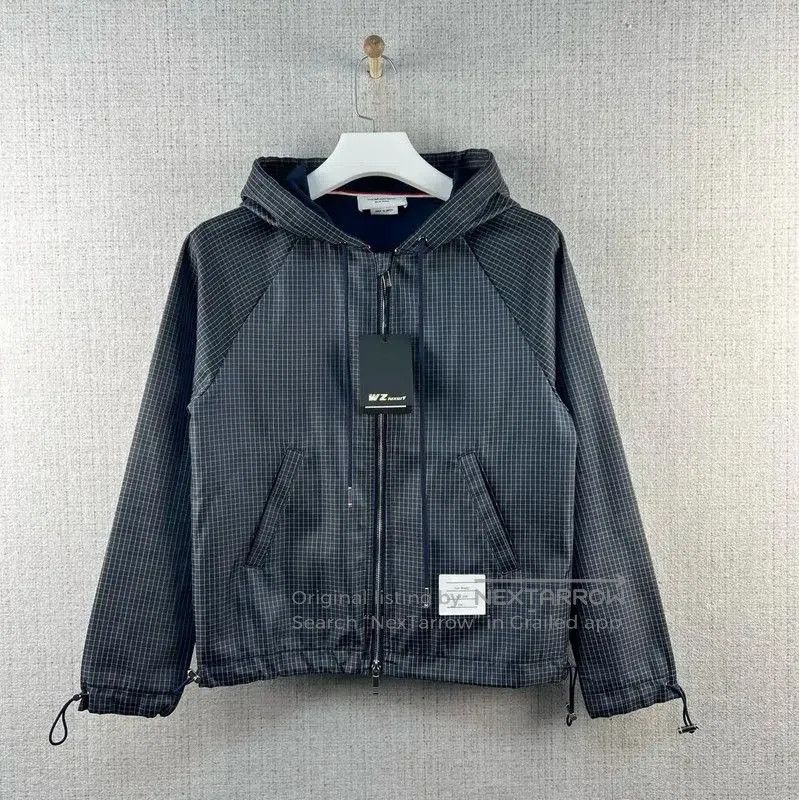 Thom Browne Thom Browne Men's Spring Autumn Hooded Jacket . Size US S / EU 44-46 / 1 - 1 Thumbnail