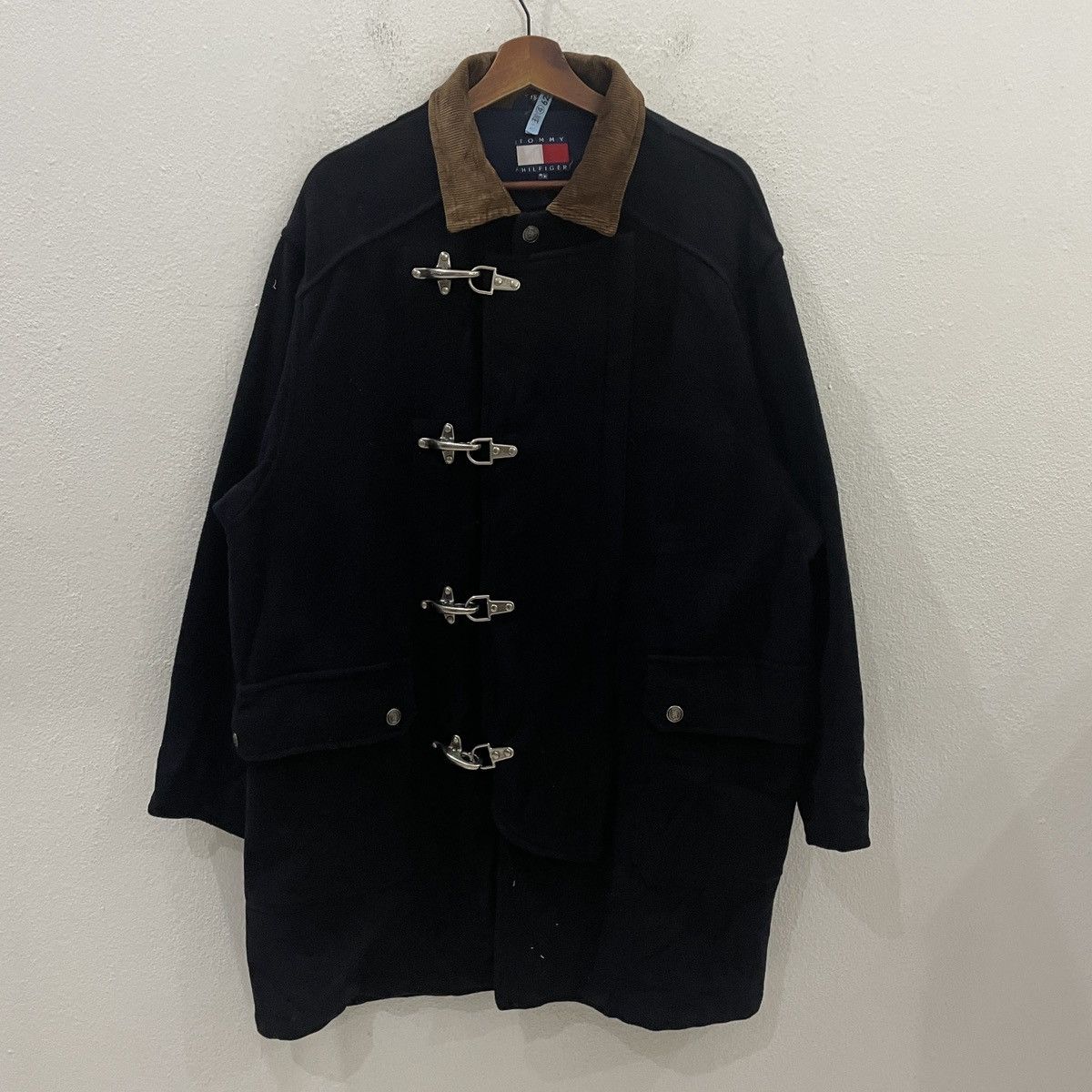 Tommy Hilfiger Vintage Tommy Hilfiger Trench Coat Jacket Size US XL / EU 56 / 4 - 1 Thumbnail