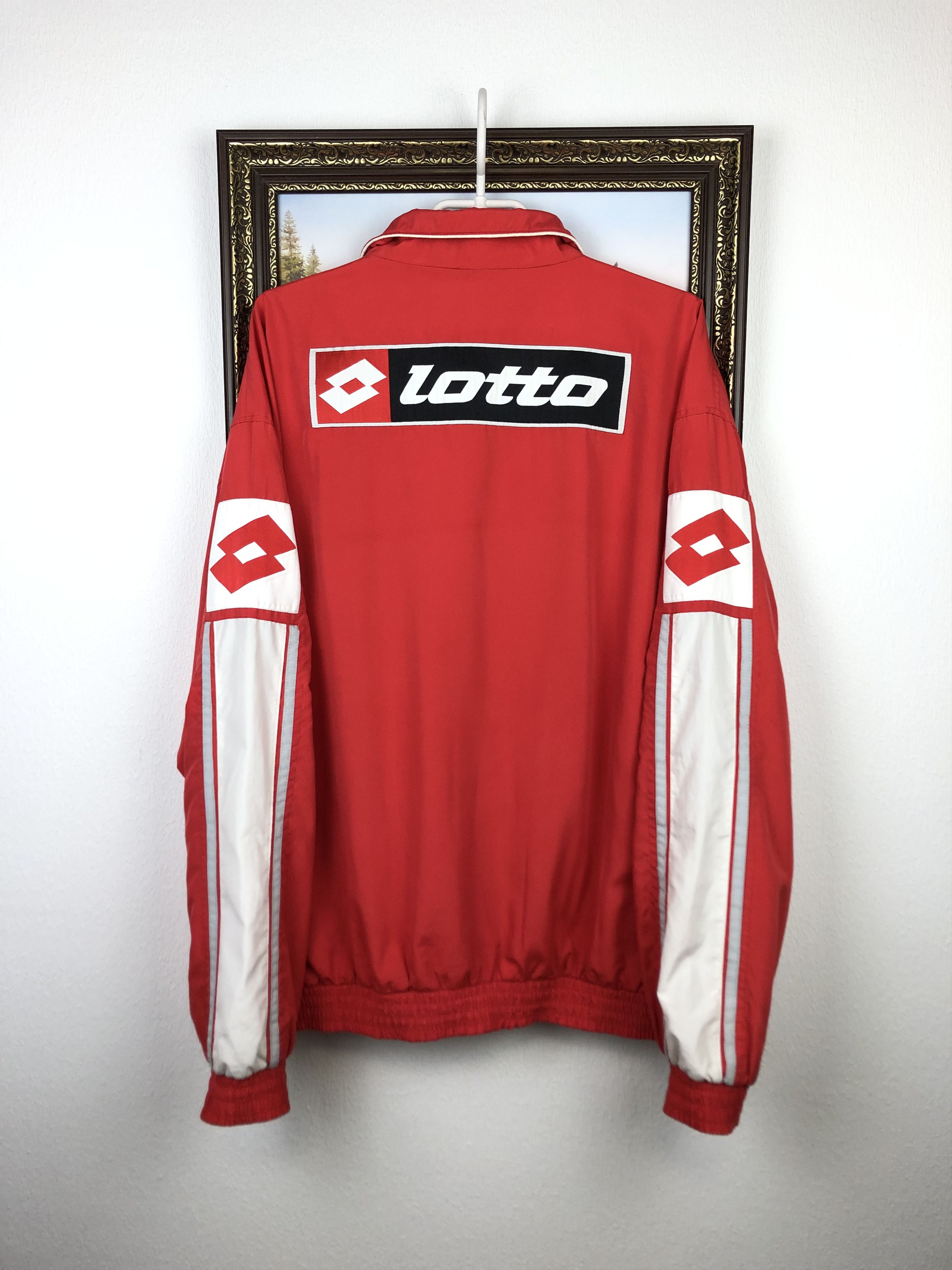 Lotto Sport Vintage Dynamo Bucharest Bucuresti Football Jacket Soccer Size US XL / EU 56 / 4 - 11 Thumbnail