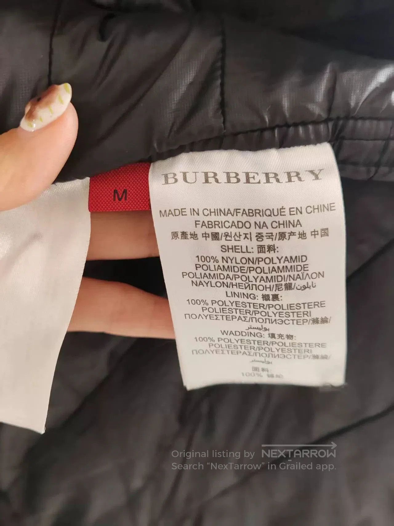 Burberry Burberry Logo Down Jacket. Size US M / EU 48-50 / 2 - 4 Thumbnail