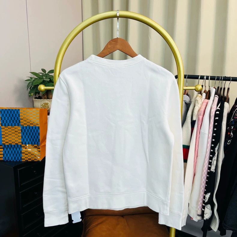 Louis Vuitton Louis Vuitton White Snow Mountain Sweatshirt Size US M / EU 48-50 / 2 - 2 Thumbnail