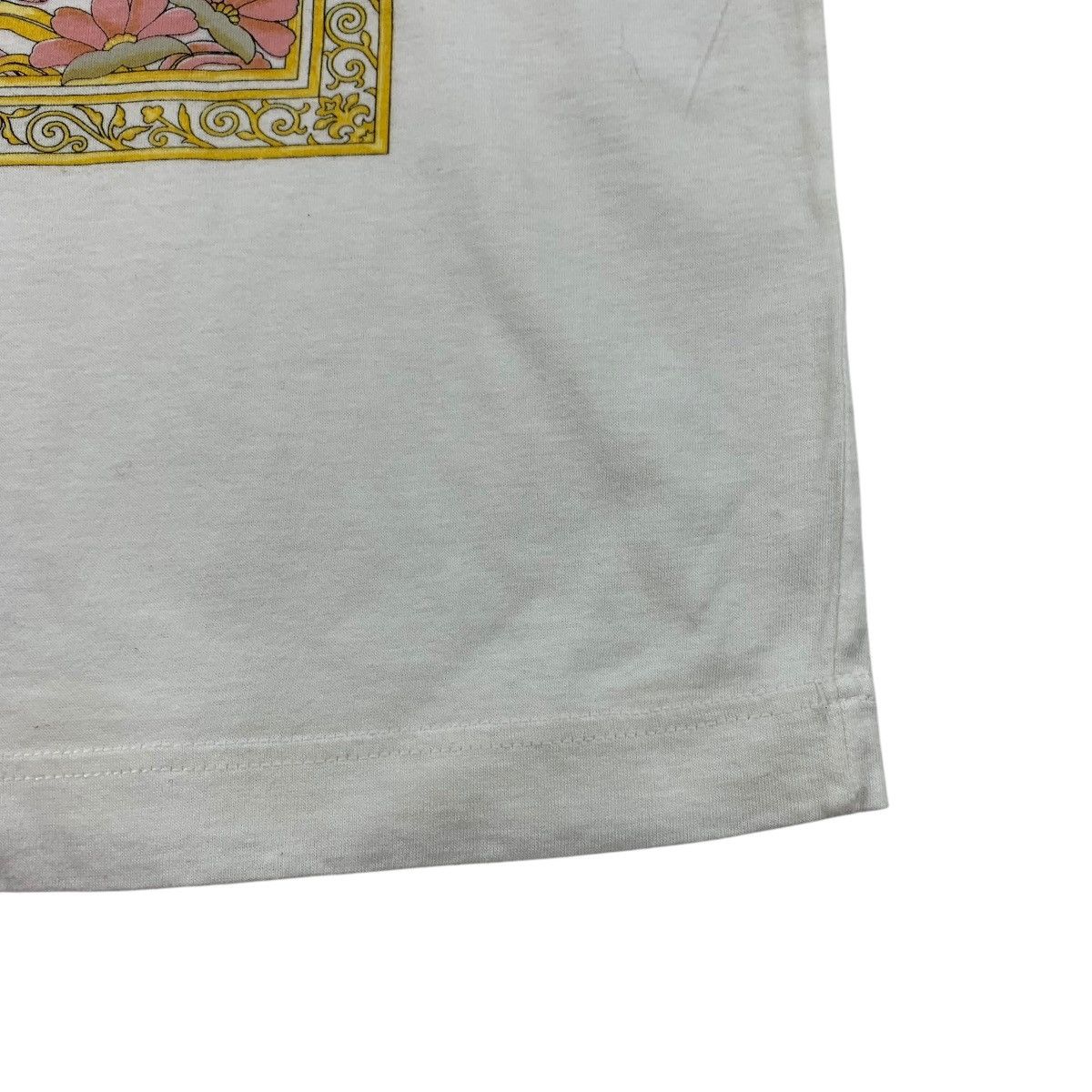 Designer × Salvatore Ferragamo × Vintage Vintage SALVATORE FERRAGAMO Horse printed crop top tee Size M / US 6-8 / IT 42-44 - 7 Thumbnail