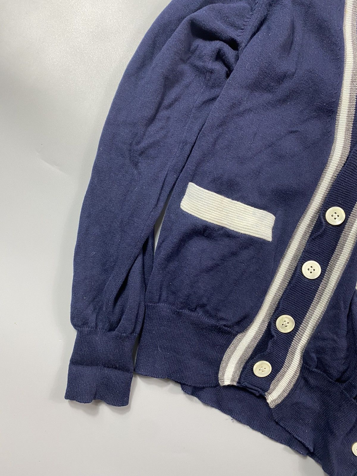 Other Thom Grey- Wool/ Cotton Cardigan Size M / US 6-8 / IT 42-44 - 3 Thumbnail