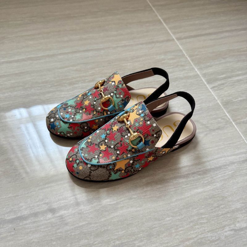 Gucci Gucci Children's Princetown Casual Shoes in Brown - Size US 10 / EU 43 - 1 Thumbnail