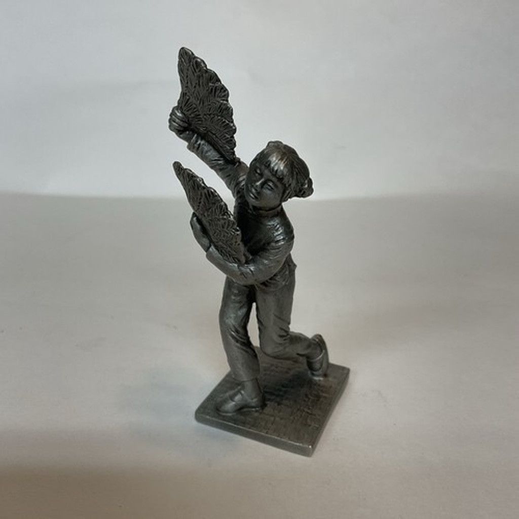 Other Royal Selangor Pewter Chinese Fan Dancer Figure 3 3/4" Tall Size ONE SIZE - 10 Thumbnail