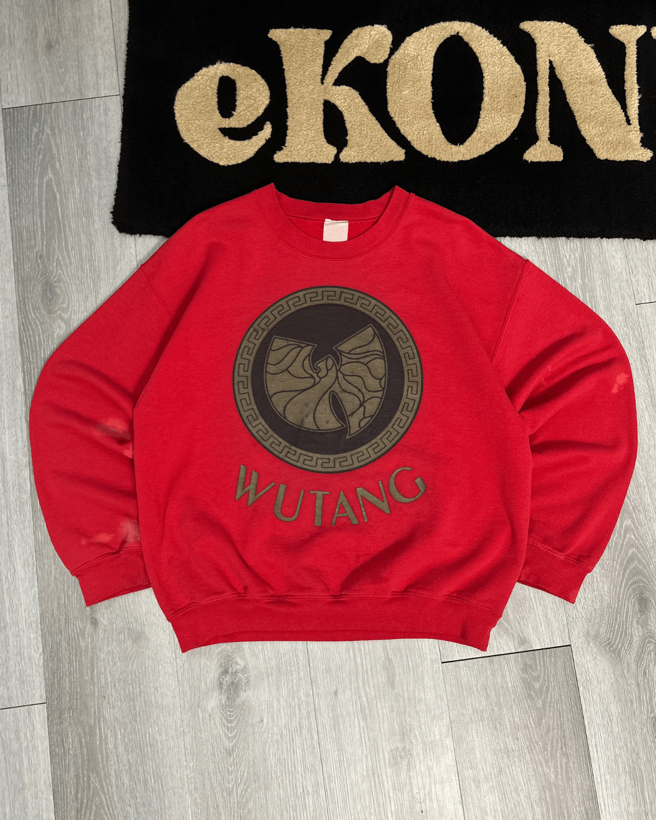 Wu-Tang Clan Rare Vintage Wu-Tang Wusace Gold Logo Crewneck Sweatshirt Size US M / EU 48-50 / 2 - 1 Thumbnail