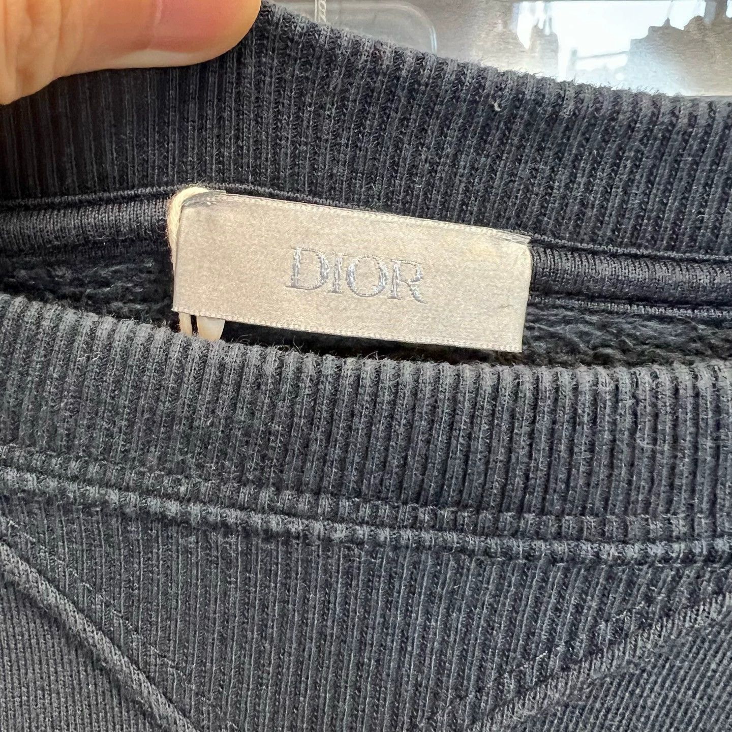Dior Dior Embroidered Logo Sweatshirt 3XL Size US XXL / EU 58 / 5 - 3 Thumbnail
