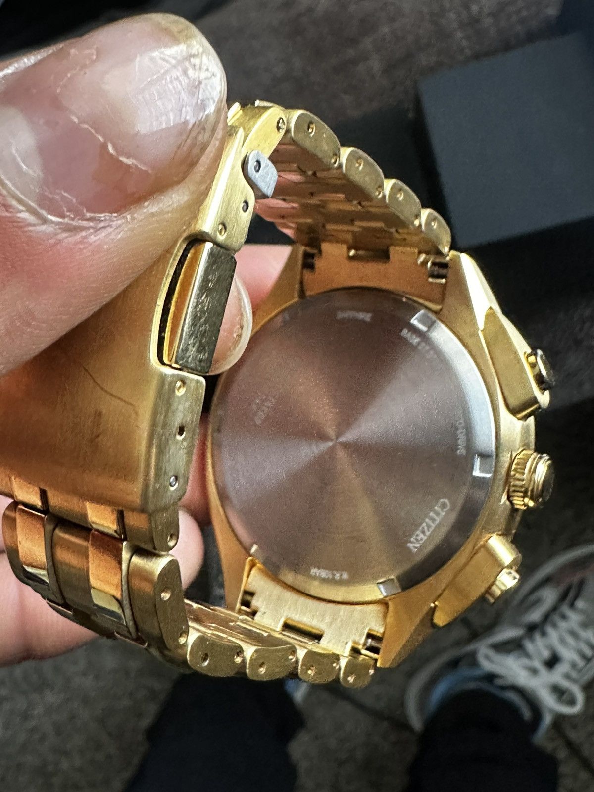 Citizen Citizen gold watch green face Size ONE SIZE - 3 Thumbnail