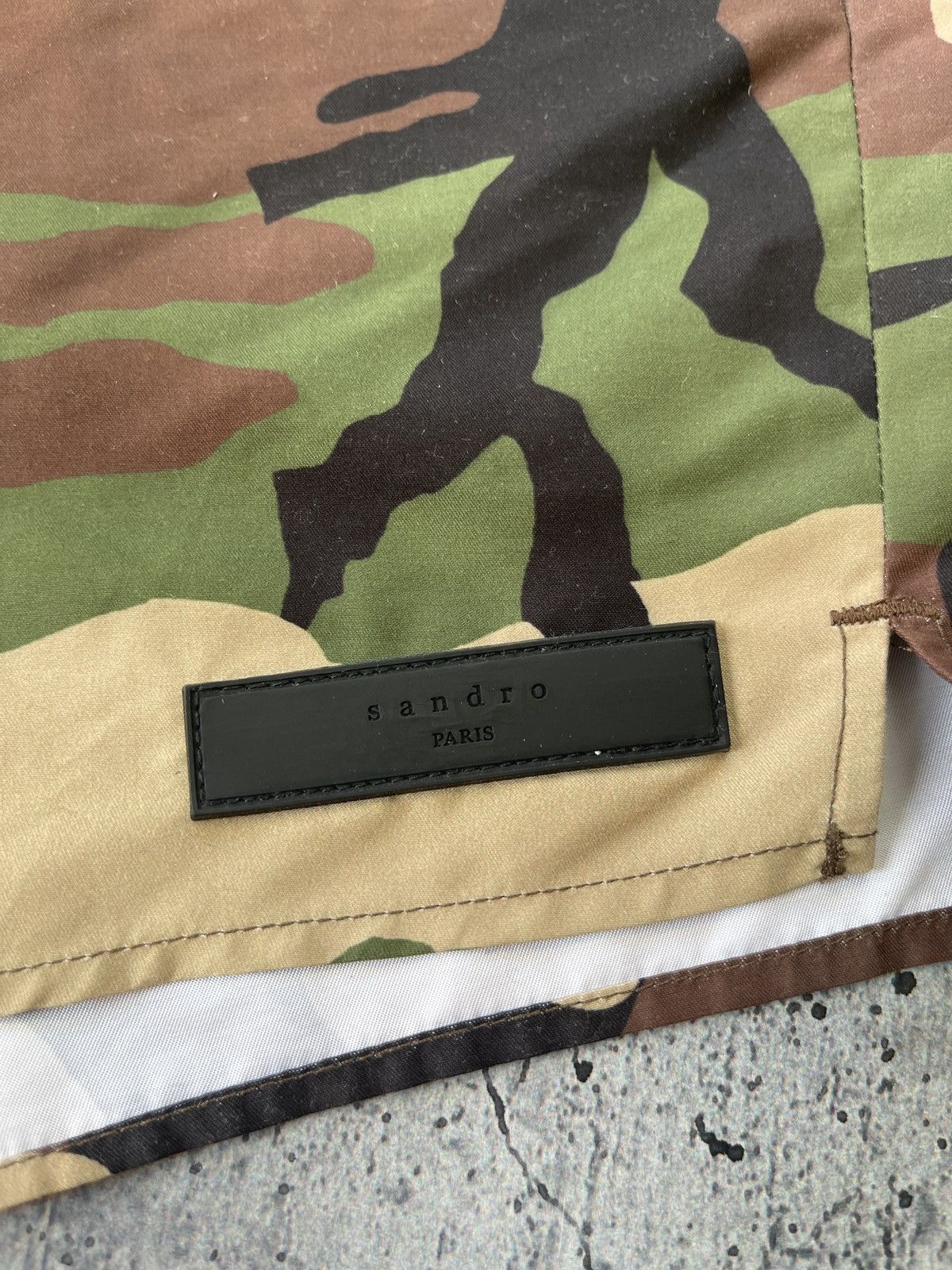 Sandro × Vintage Sandro camo luxury shorts Size US 30 / EU 46 - 3 Thumbnail