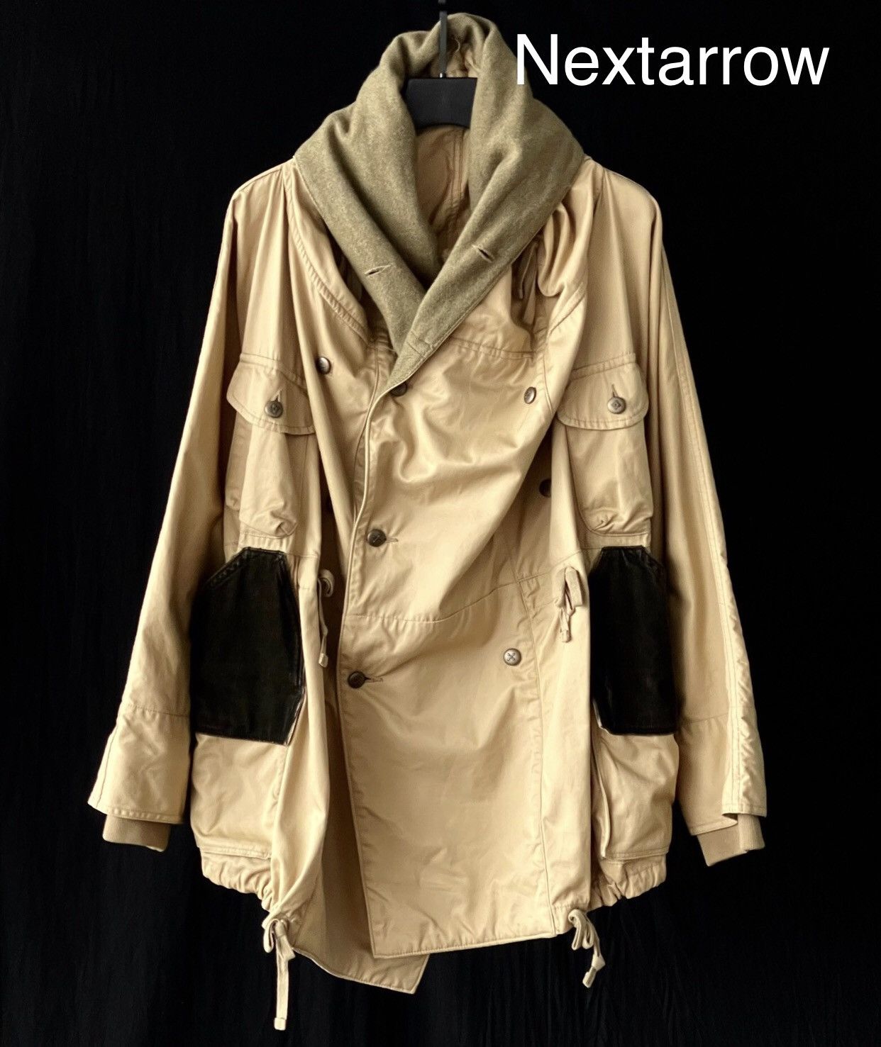 Kapital KAPITAL Hirata Kazuhiro Khaki Multi Classic Mountain Coat Size US S / EU 44-46 / 1 - 1 Thumbnail
