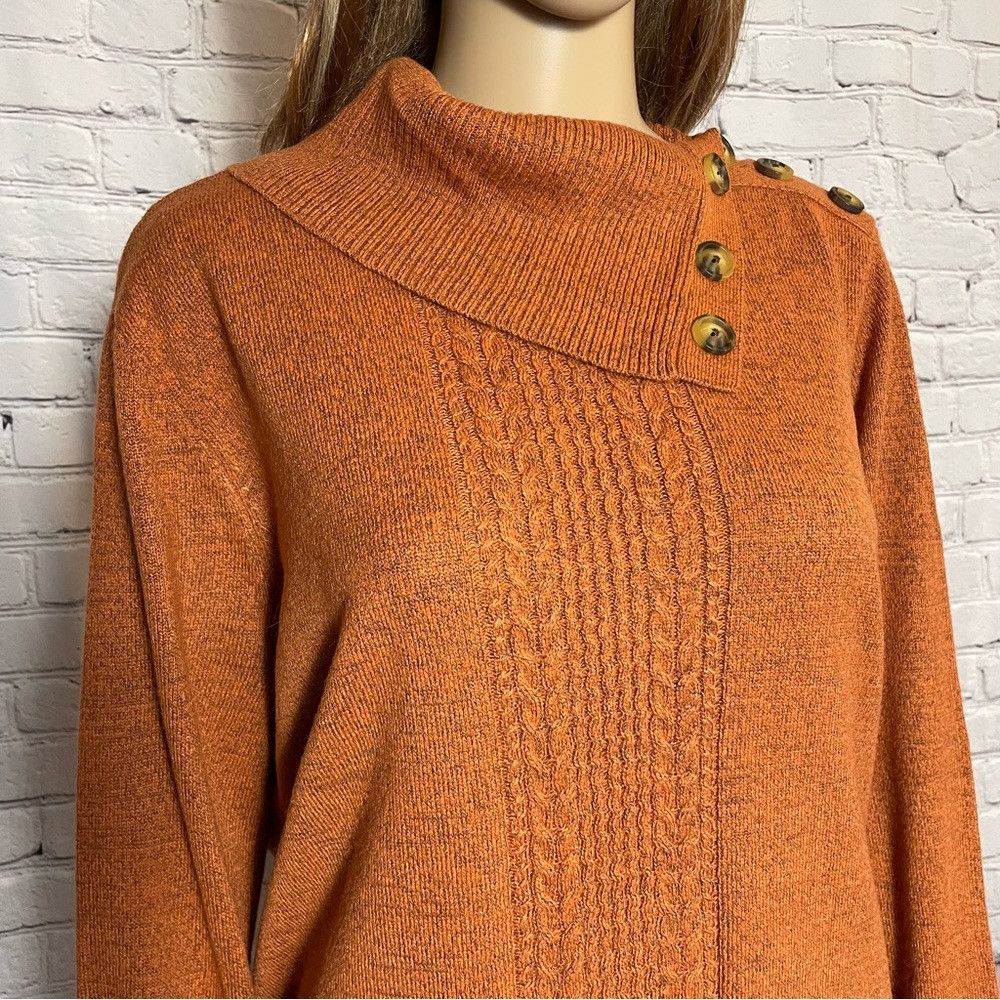 Other New Napa Valley Copper Brown Cowl Shoulder Brown Sweater Si Size L / US 10 / IT 46 - 3 Thumbnail