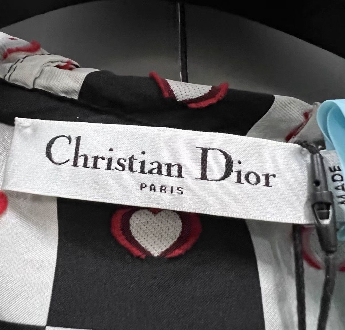 Dior Dior Plaid Heart Color-block All-over Print Dress J41 Size XS / US 0-2 / IT 36-38 - 3 Thumbnail