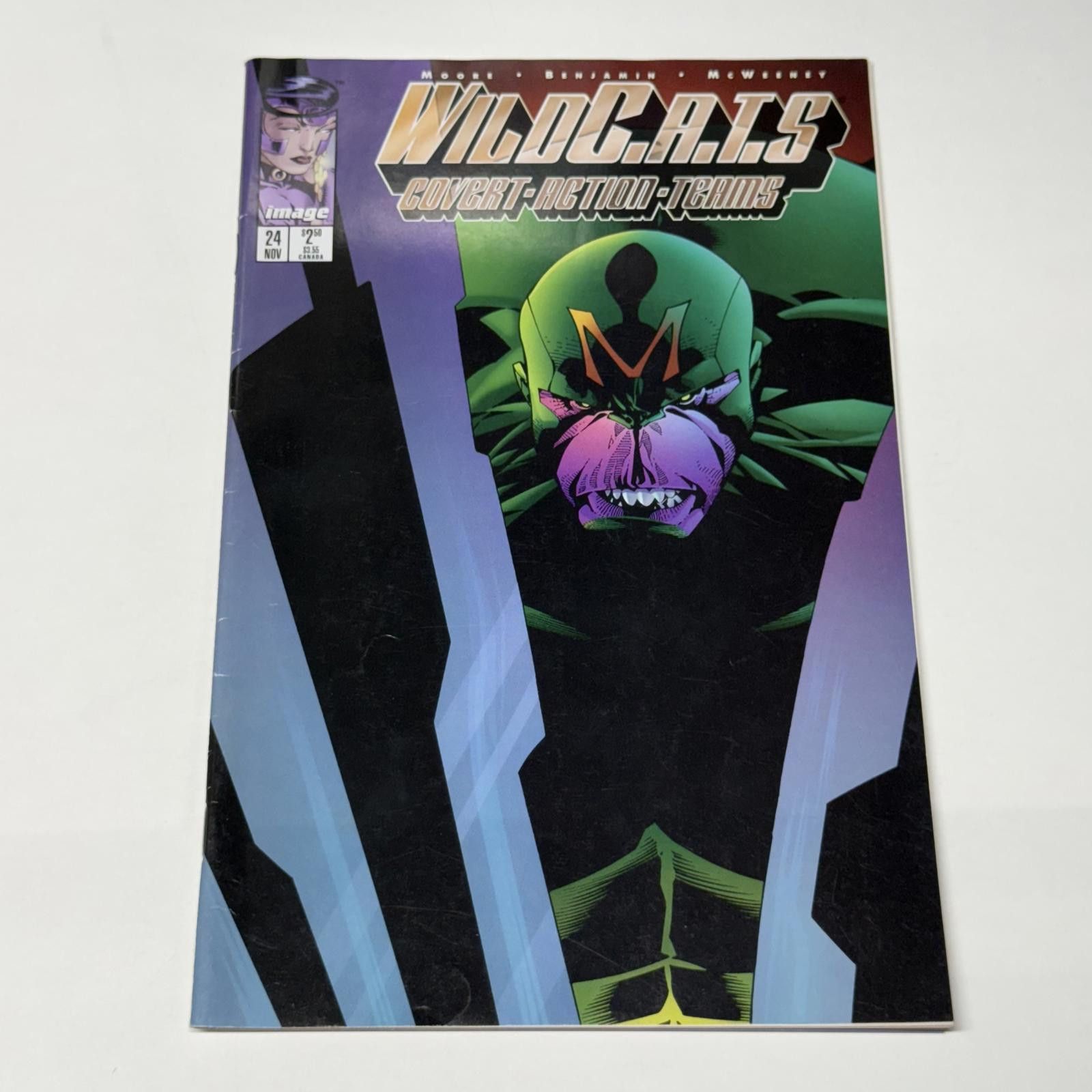 Designer Image WildC.A.T.S. Covert Action Teams #24 NOV 1995 The Maxx Size ONE SIZE - 2 Thumbnail