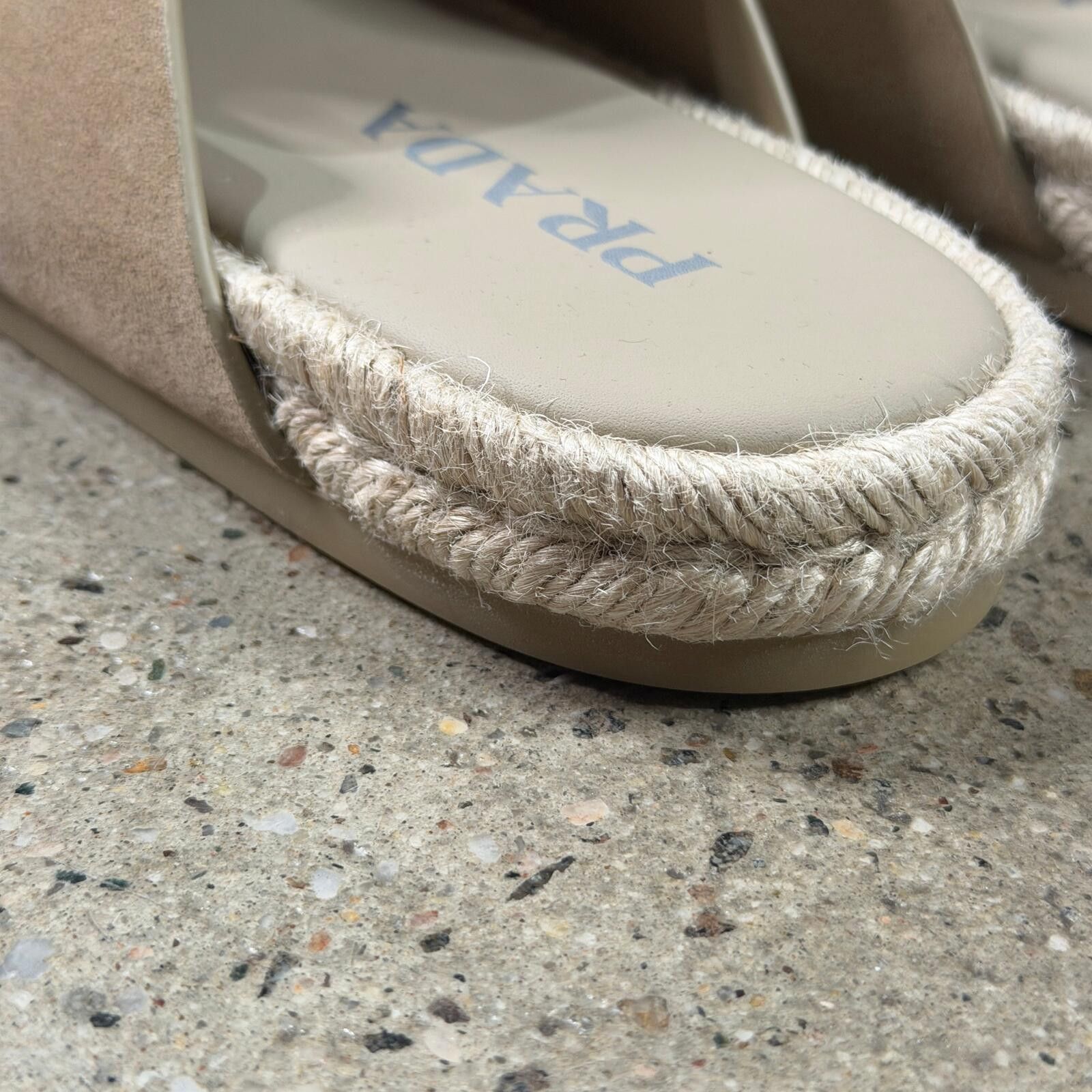 Prada Prada Suede Mules Size US 9 / EU 42 - 8 Thumbnail