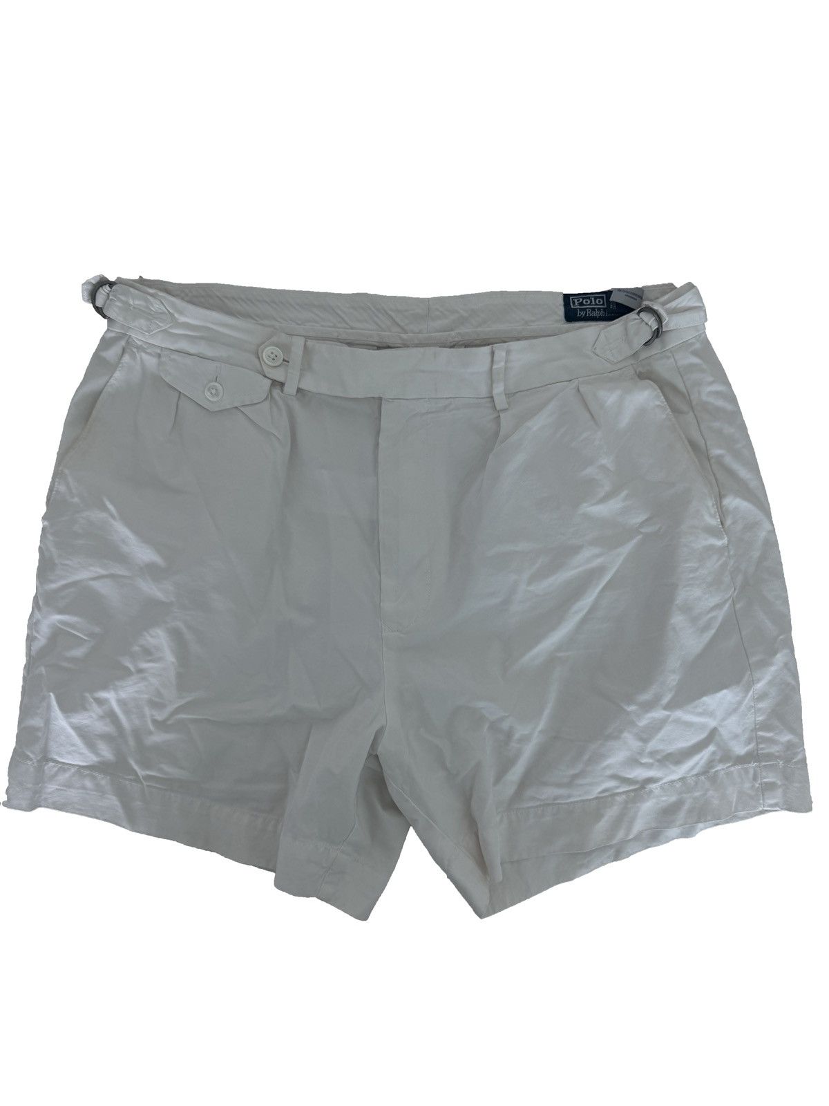 Polo Ralph Lauren Ralph Lauren white pleated-front shorts Size US 34 / EU 50 - 1 Thumbnail