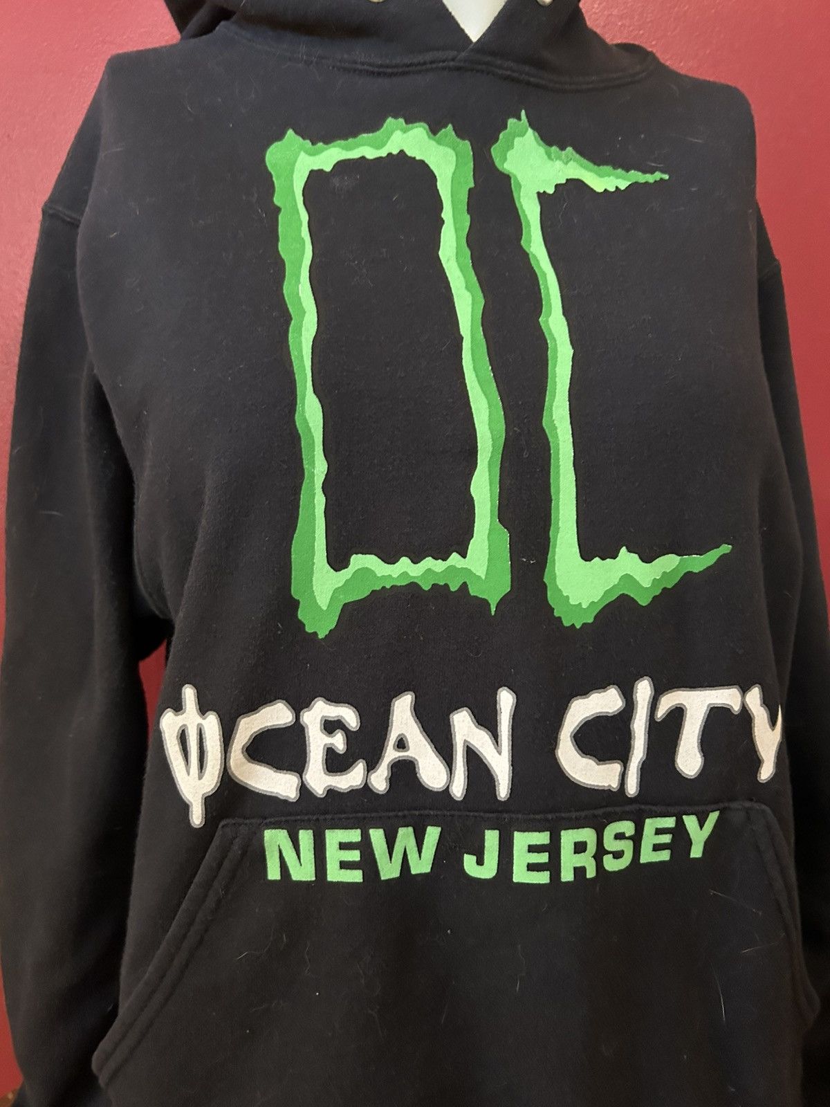 Other OC NJ Ocean City Monster Font Green Small Hoodie 2010 Size US S / EU 44-46 / 1 - 2 Thumbnail