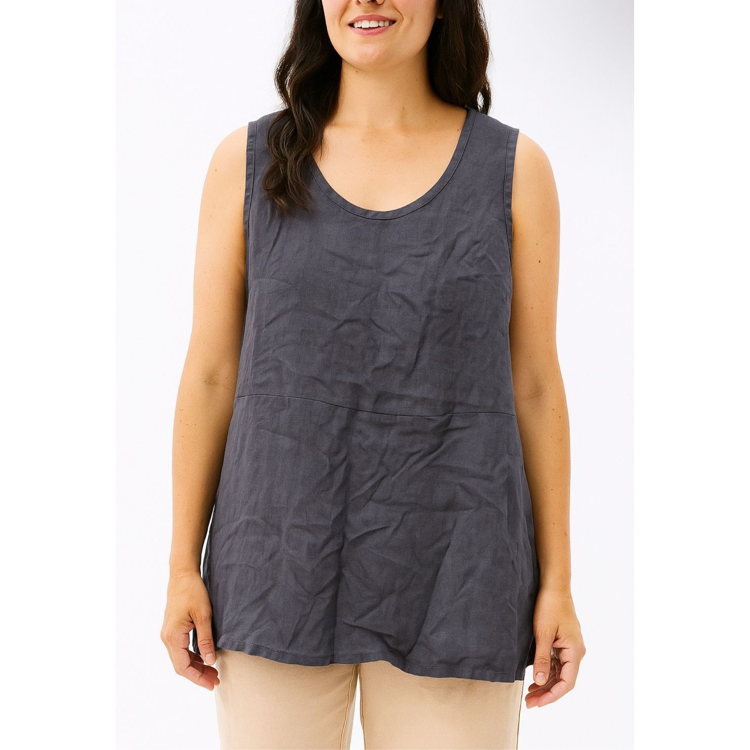 FLAX Flax NWOT linen sleeveless top size medium Size M / US 6-8 / IT 42-44 - 1 Thumbnail