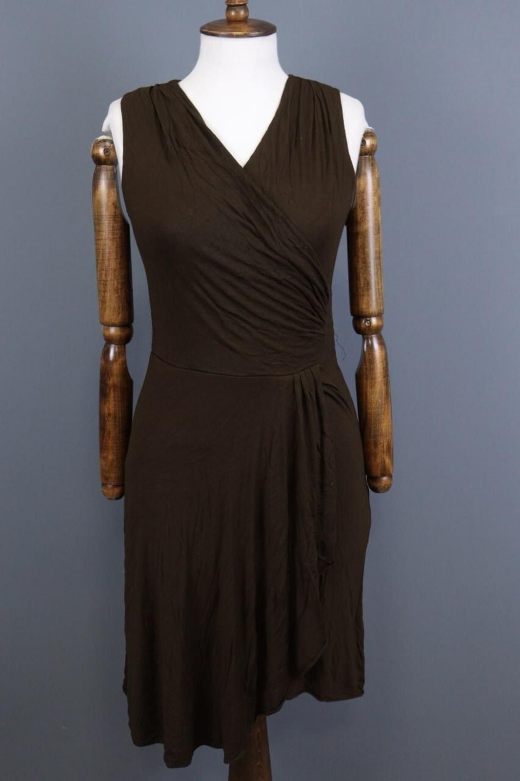Lauren Ralph Lauren Lauren Ralph Lauren Brown Bodycon Tank Midi Dress XS Size XS / US 0-2 / IT 36-38 - 1 Thumbnail