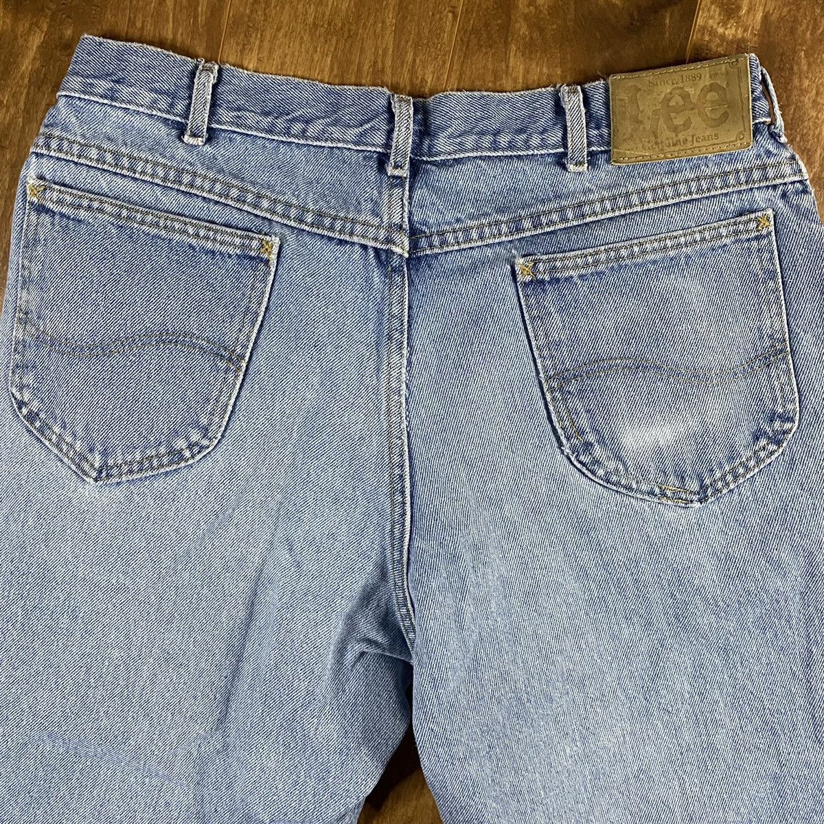 Lee × Vintage 1990s Vintage Lee Denim Jeans Size US 33 - 5 Thumbnail