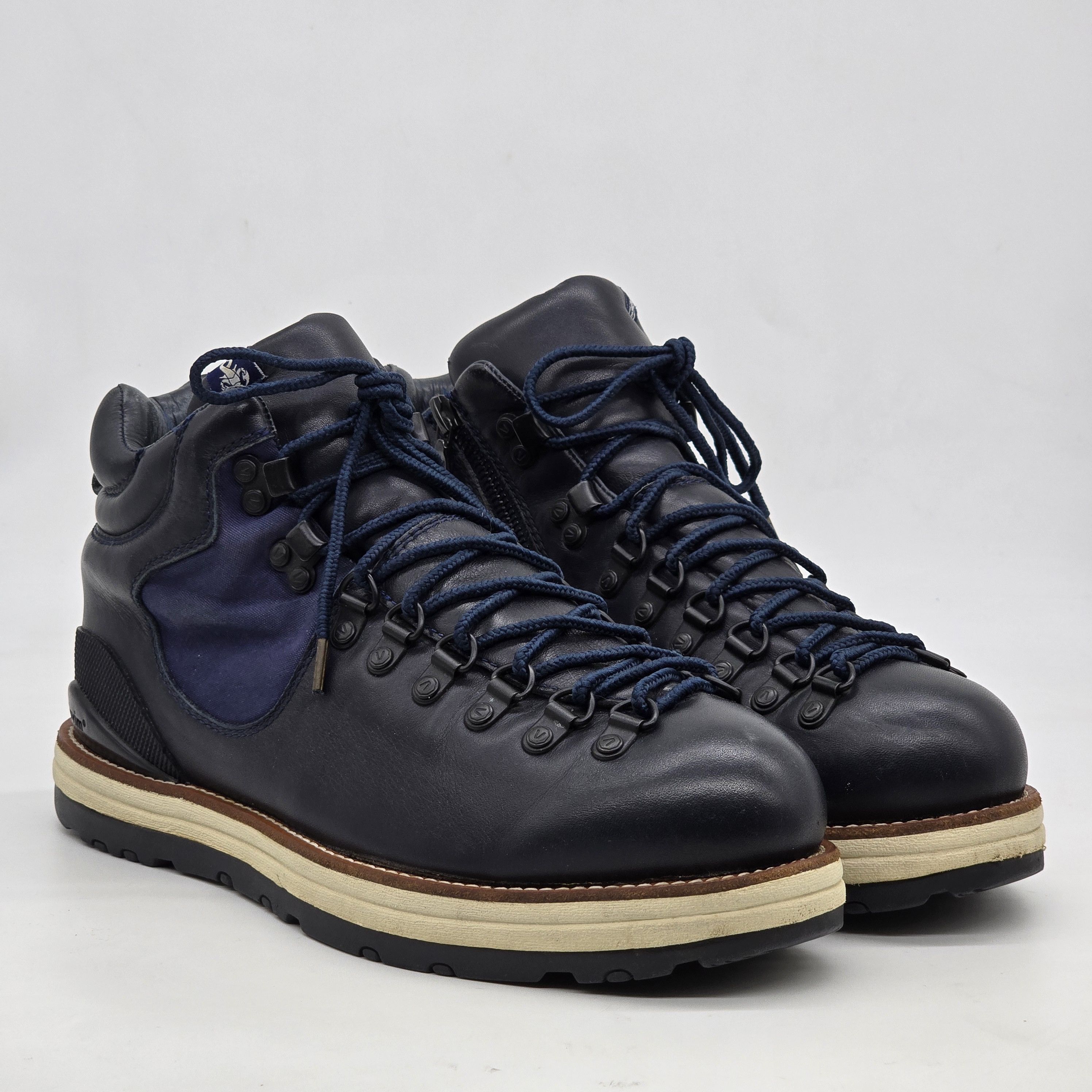 image of Visvim X Sophnet - Navy Serra Hiking Boots, Men's (Size 9.5)