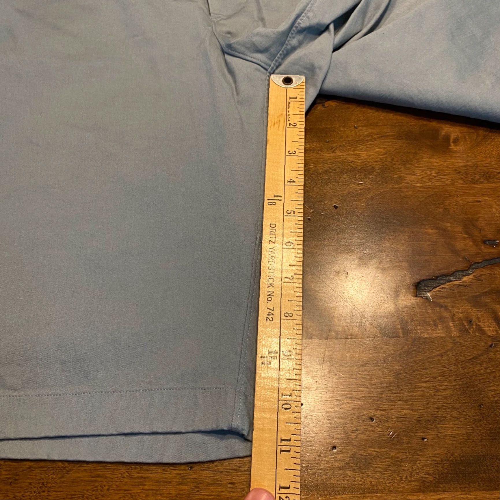 Lululemon Lululemon Commission Shorts Mens 34 Light Blue Relaxed Chino 11" Khakis 7AKAS Size US 34 / EU 50 - 7 Thumbnail