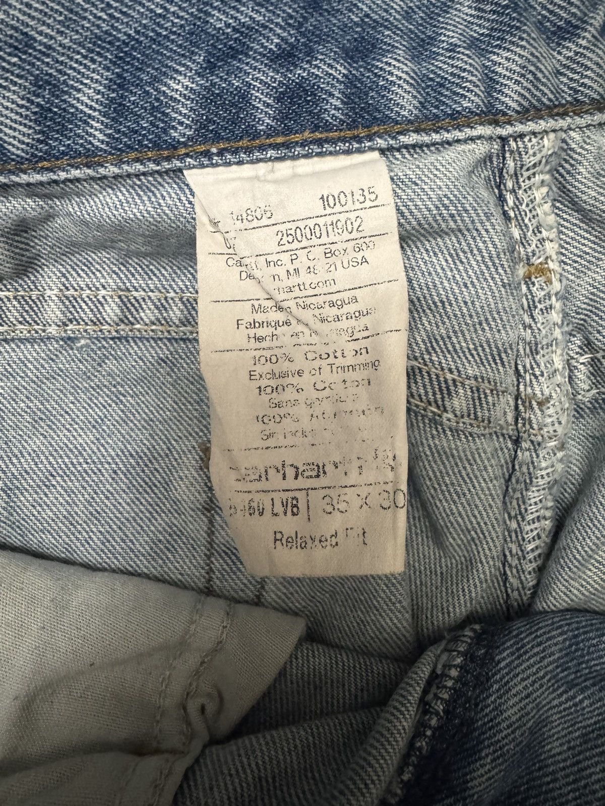 Carhartt Carhartt jeans Size US 35 - 3 Thumbnail