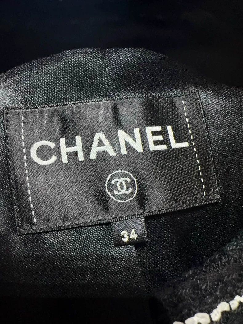Chanel Chanel 23A Handicraft Workshop Series Woven Coat 2503-Nexta Size XXS / US 00 / IT 34 - 4 Thumbnail