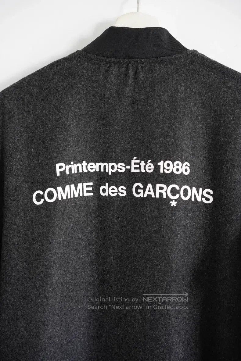 Comme des Garcons Comme des Garcons Leather Sleeve Wool Staff Uniform Size US M / EU 48-50 / 2 - 3 Thumbnail