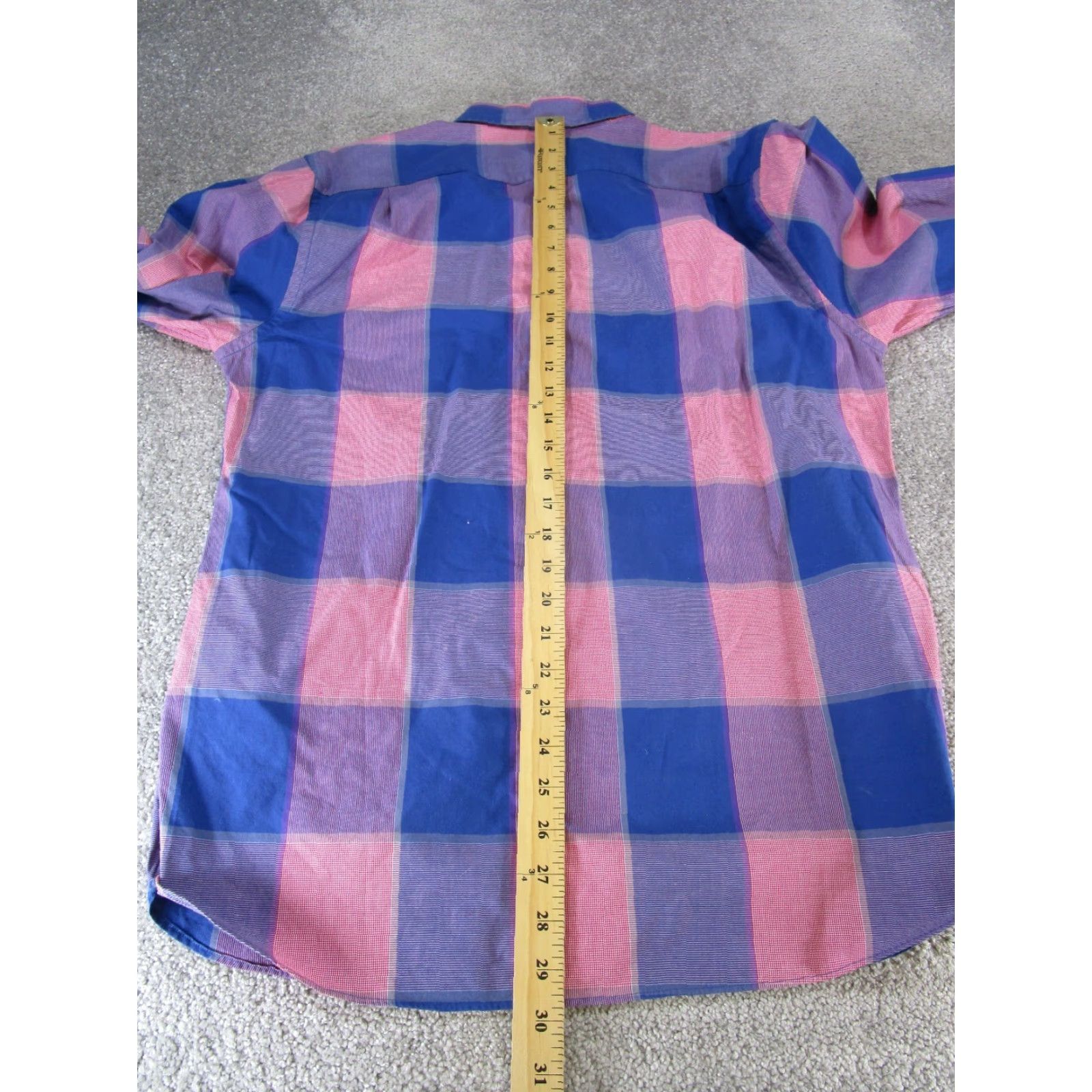 Bonobos Bonobos Shirt Mens Medium Plaid Cotton Button-Up Blue Size US M / EU 48-50 / 2 - 7 Thumbnail